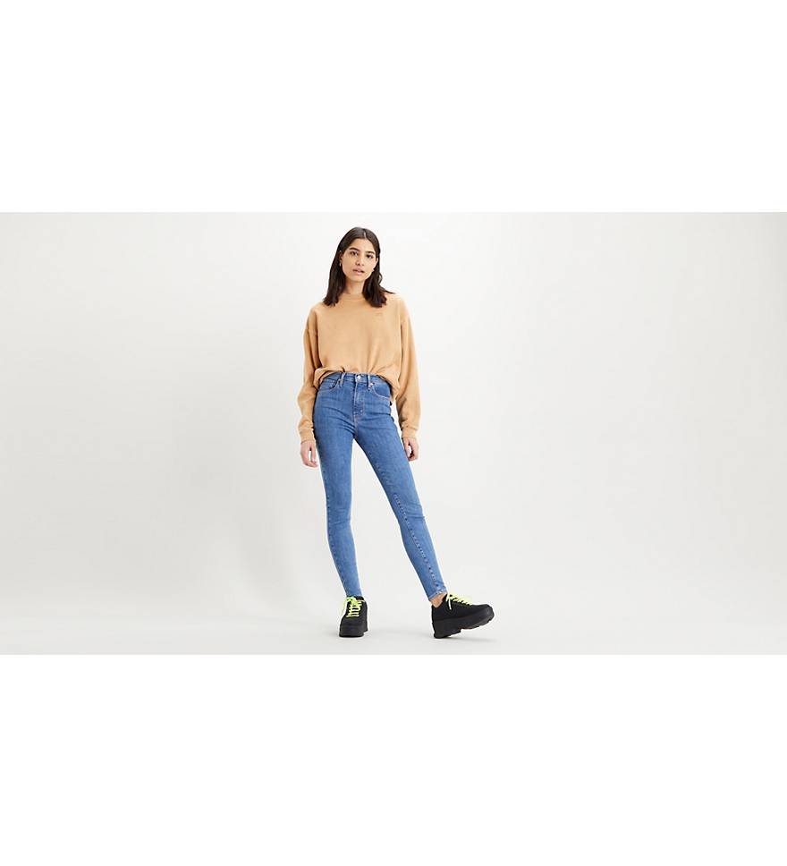 Mile High Super Skinny Jeans - Blue | Levi's® CH
