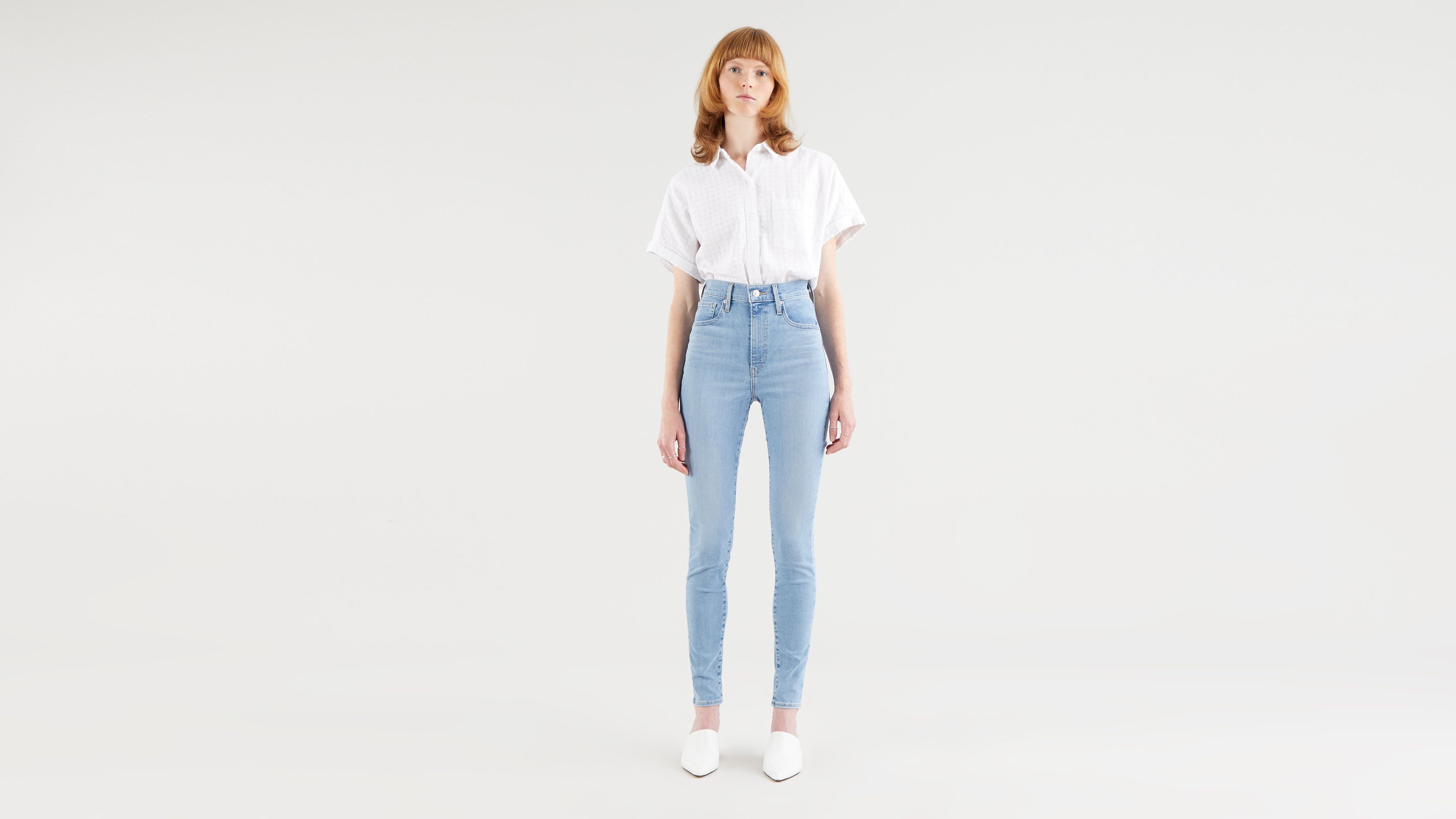 levis high skinny jeans