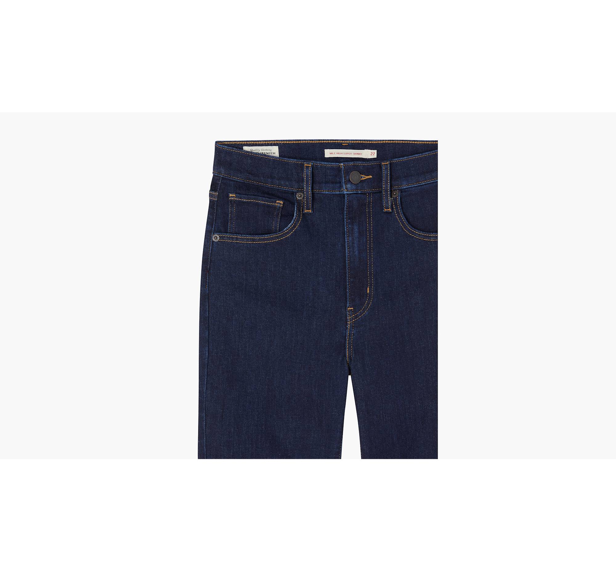 Mile High Super Skinny Jeans - Blue | Levi's® MT