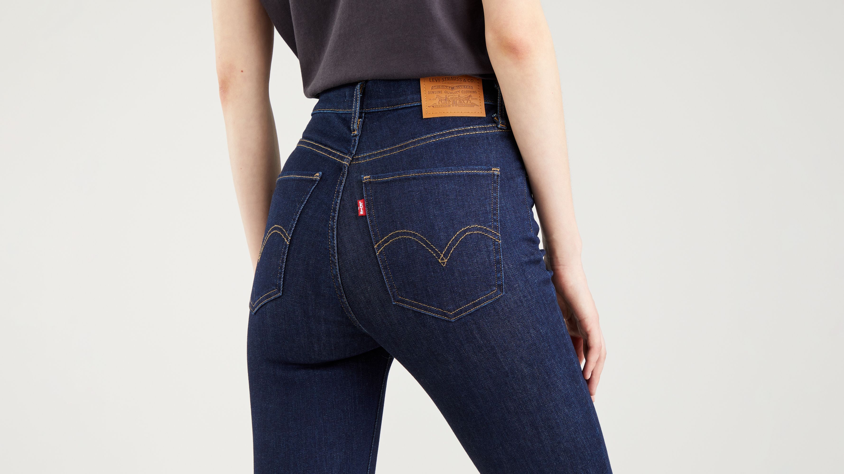 Mile High Super Skinny Jeans - Blue | Levi's® HU