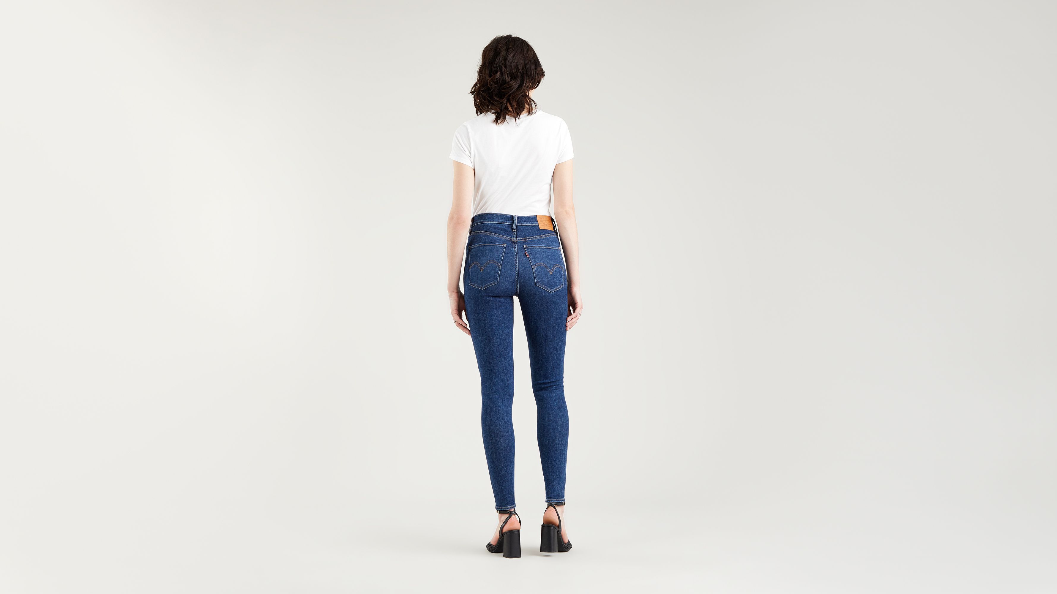 Levi's mile high cheap super skinny breakthrough blue