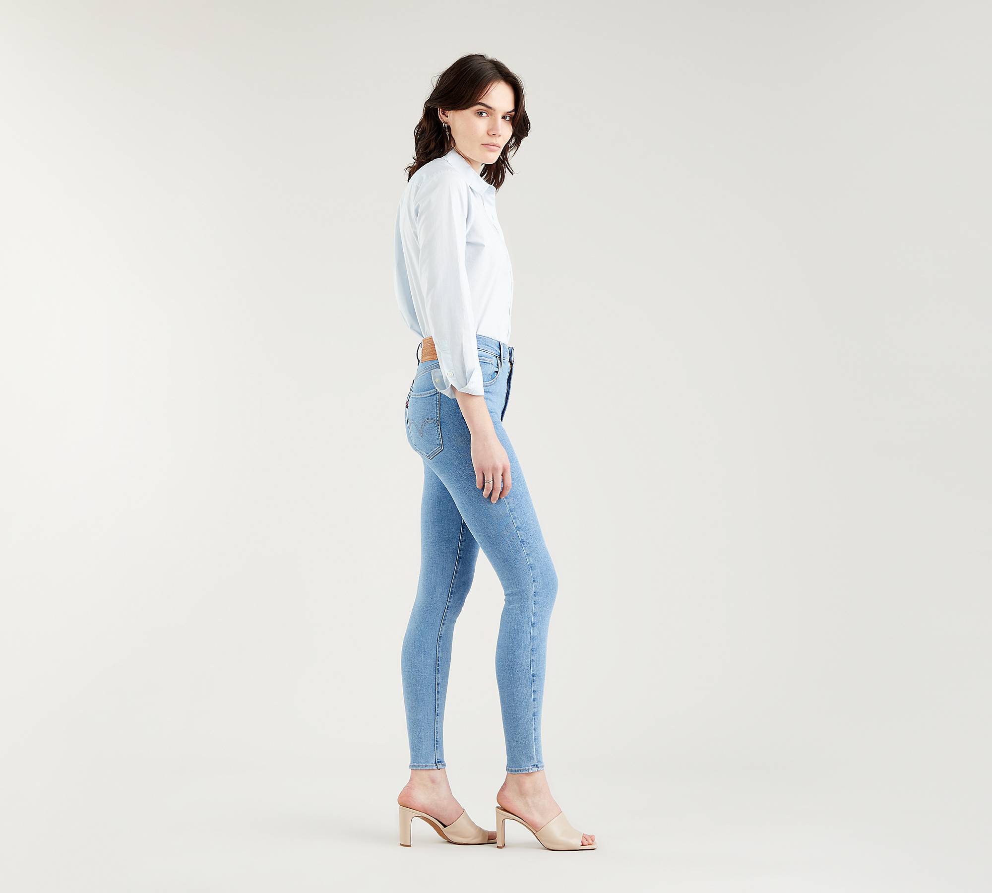 Mile High Super Skinny Jeans - Blue | Levi's® CH