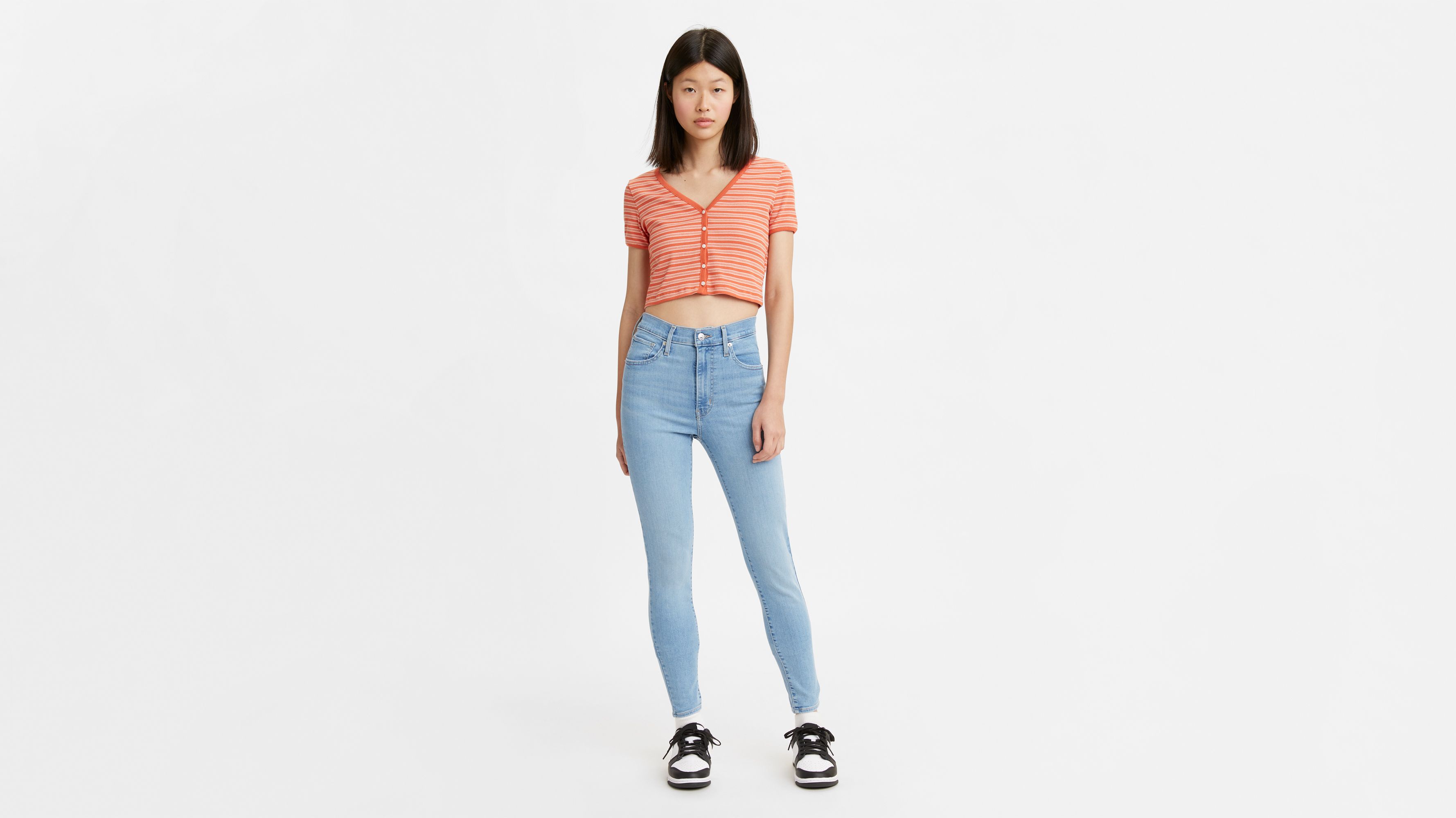 Levi's mile hot sale high crop