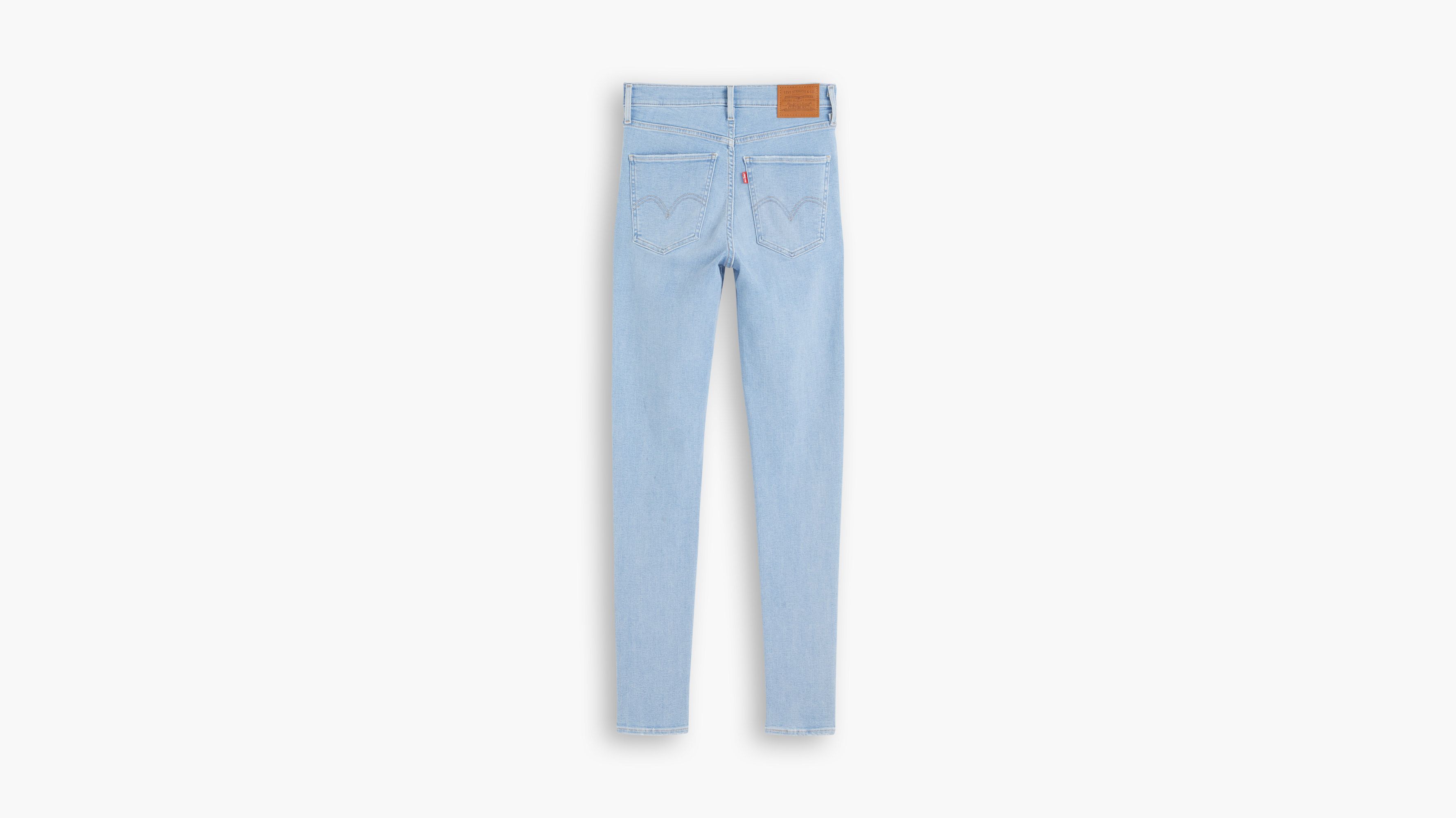 Levi's mile high super skinny light clearance blue