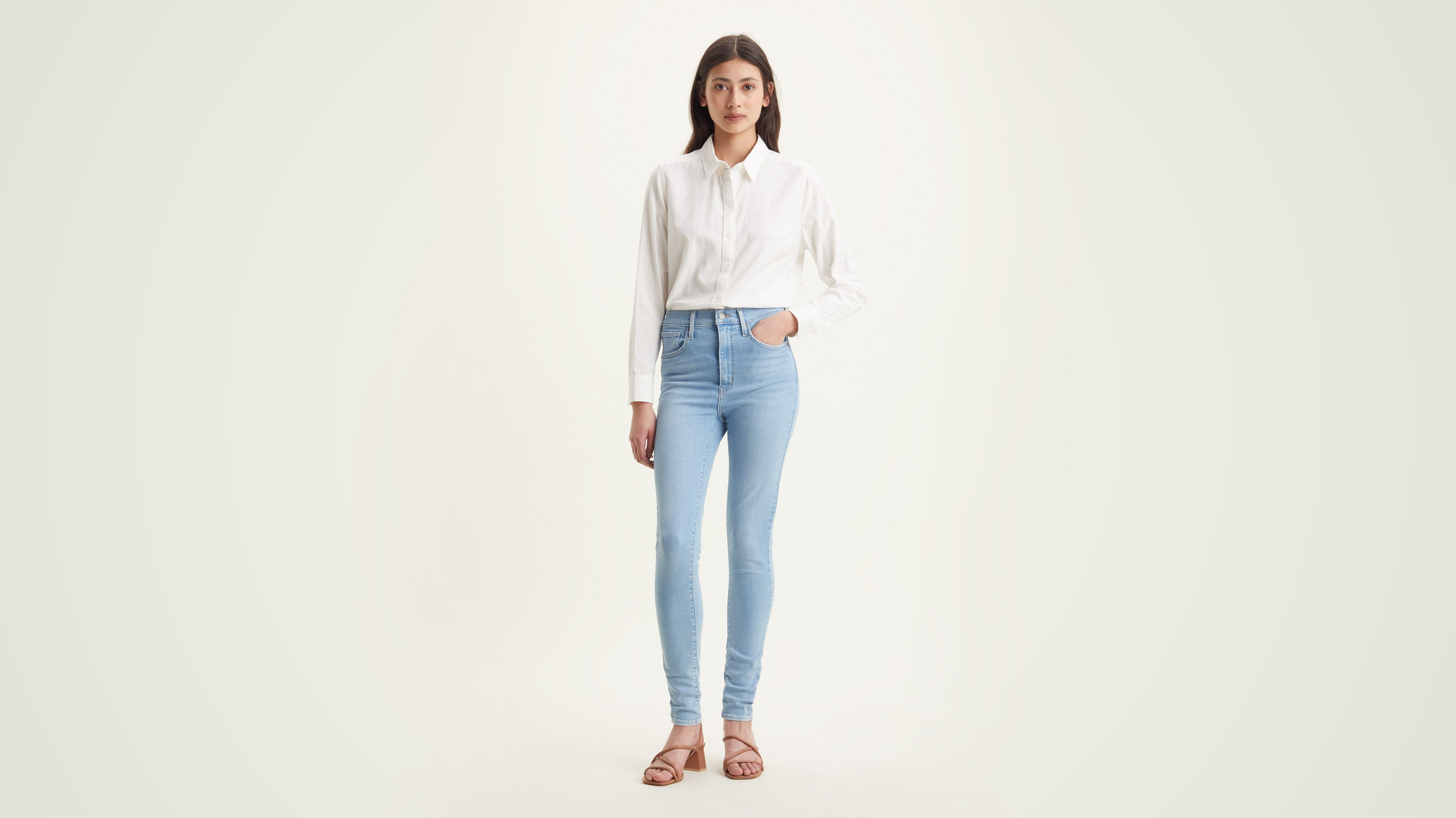 Levi's mile high super skinny la la clearance land