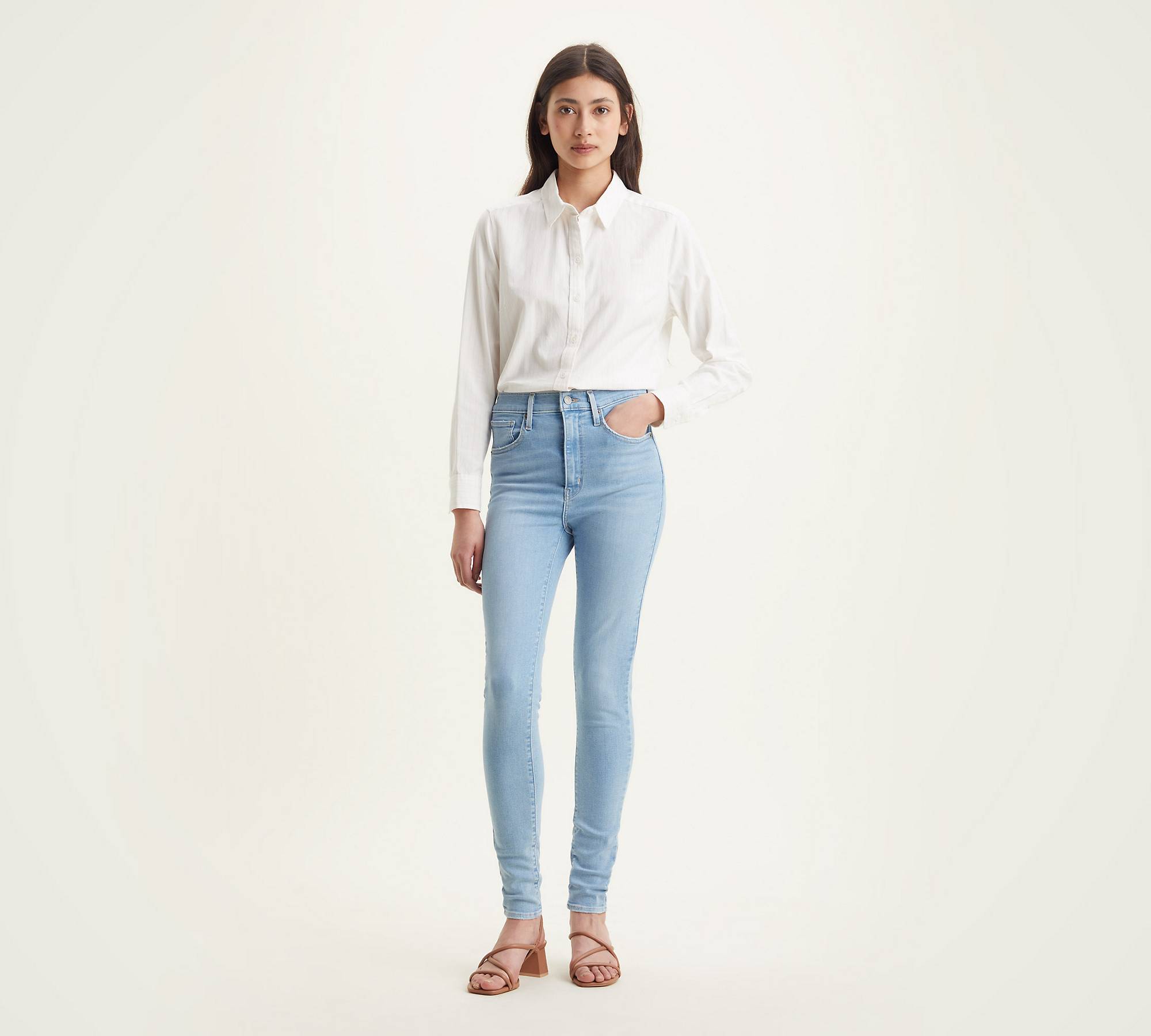 Mile High Super Skinny Jeans - Blue | Levi's® ES