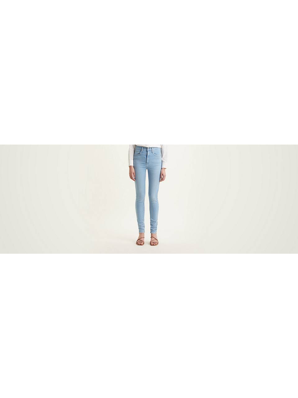 få Demokrati Hals Damen High-Waist Jeans | Skinny & Schwarz | Levi's® DE