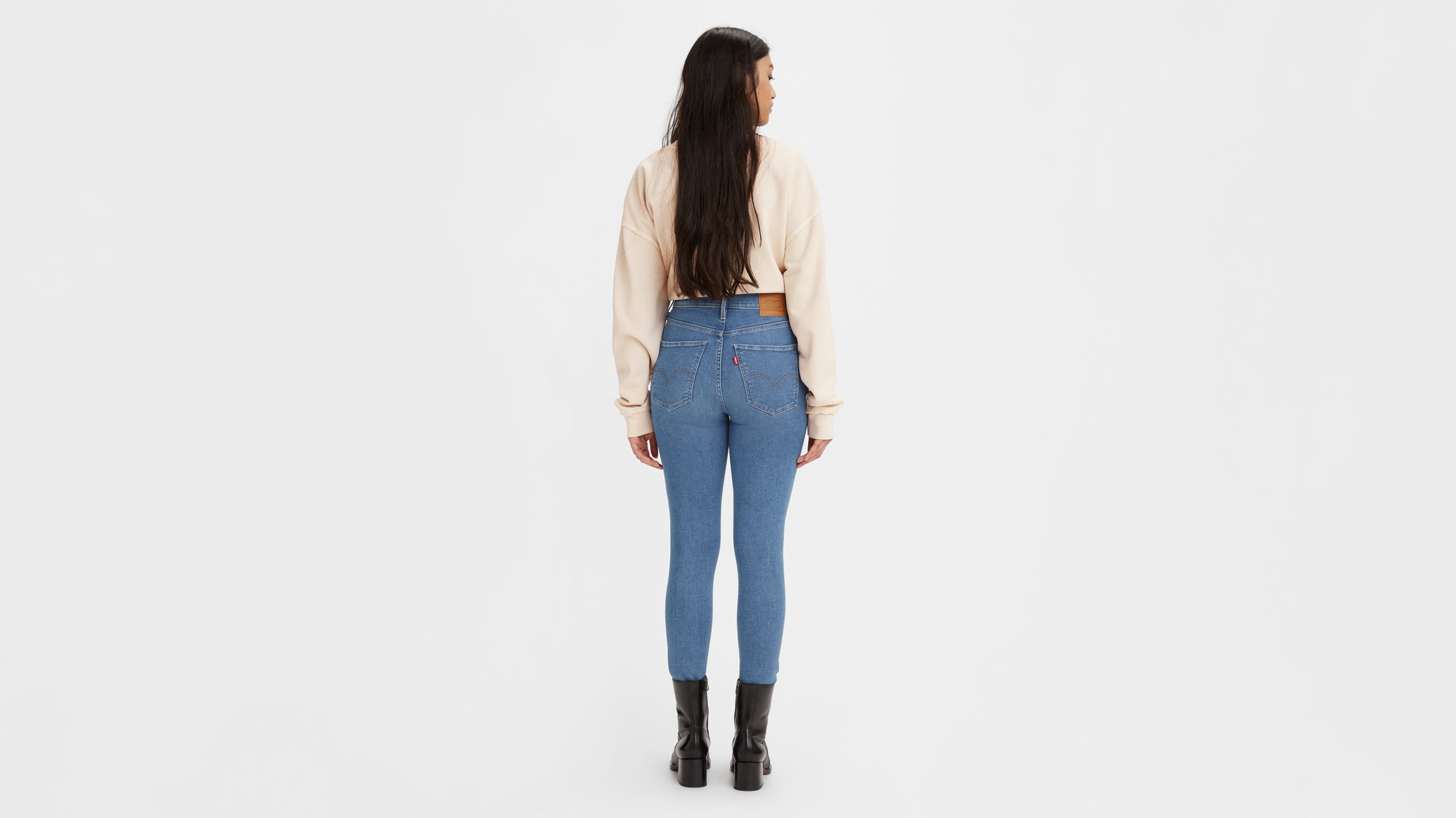 Levi's mile high super skinny clearance indigo