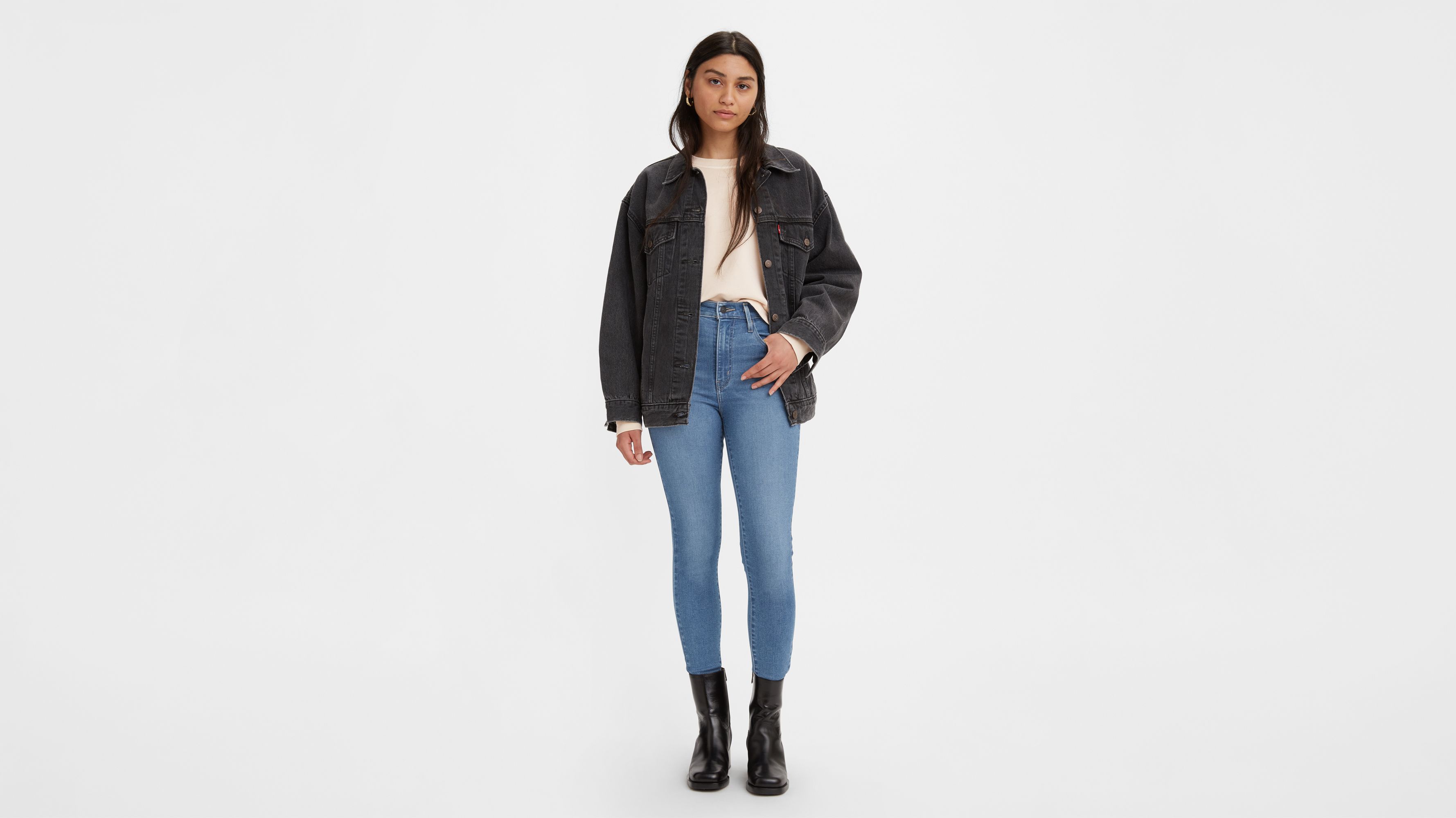 Mile High Super Skinny Jeans - Blue | Levi's® SM