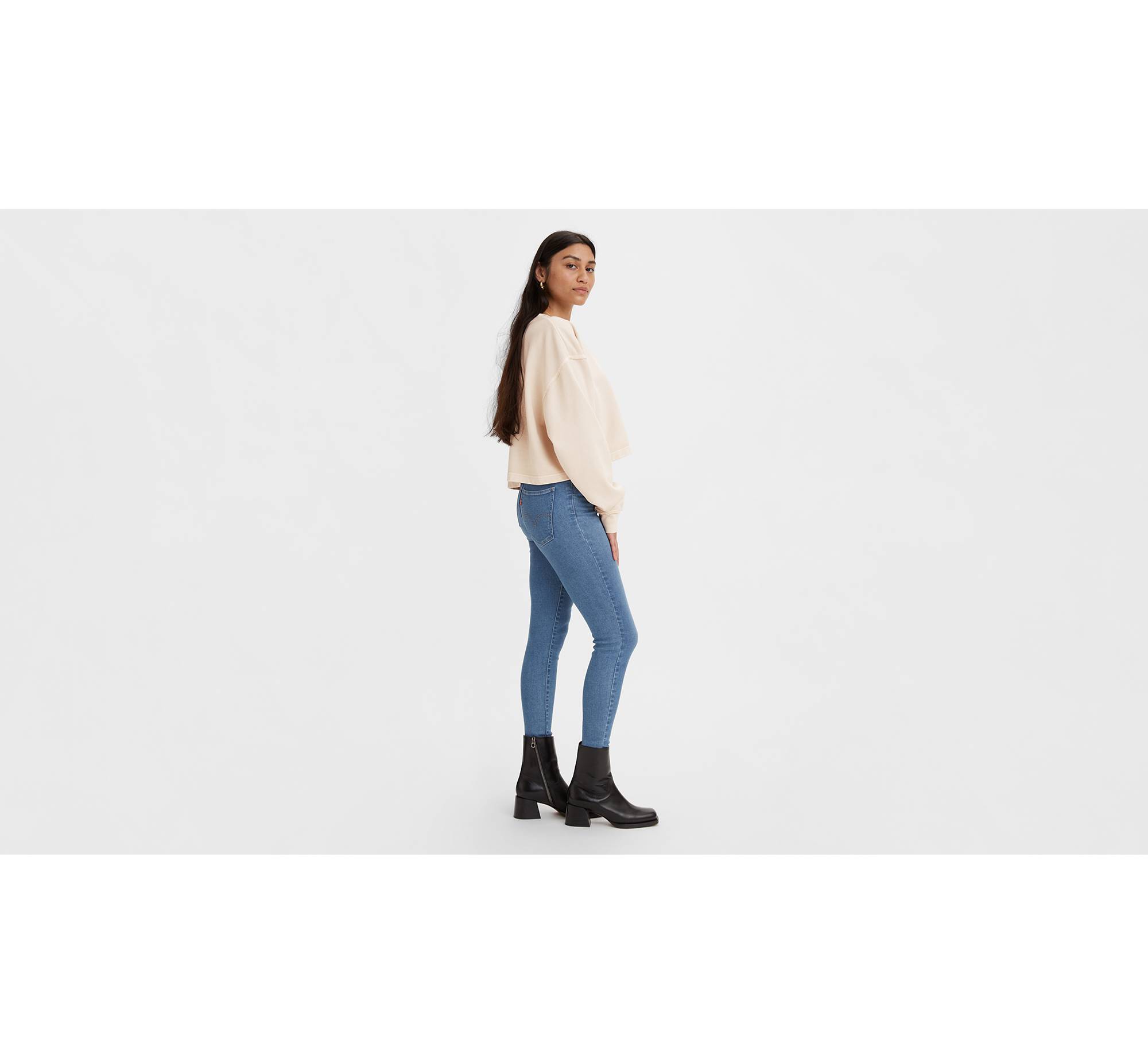 Mile High Super Skinny Jeans - Blue | Levi's® GE