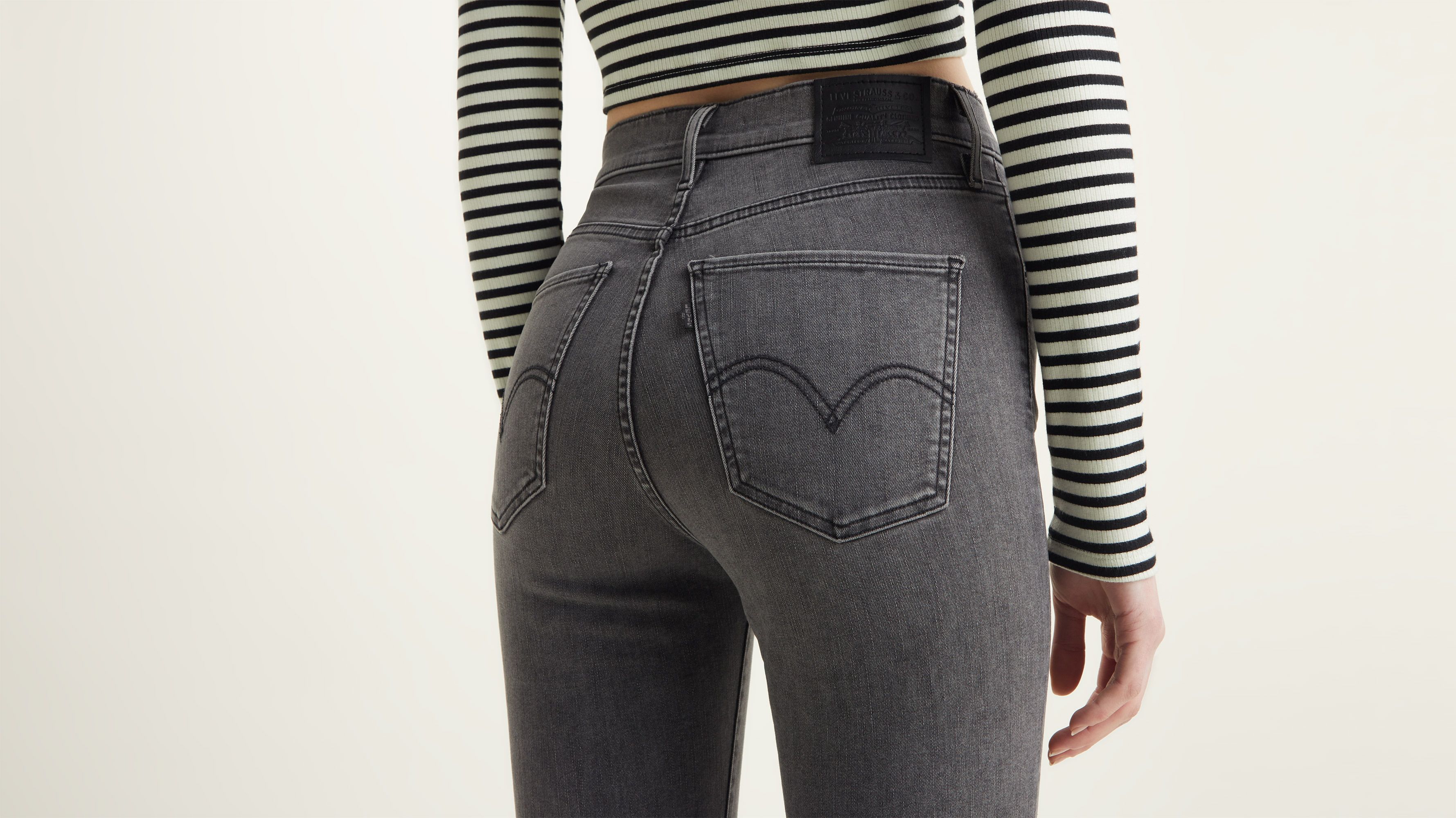 Mile High Super Skinny Jeans - Grey | Levi's® NO