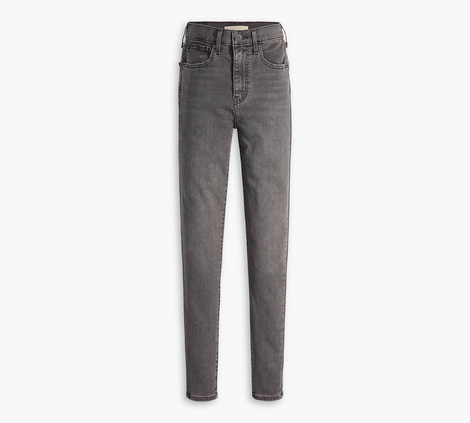 Mile High Super Skinny Jeans - Grey | Levi's® IT