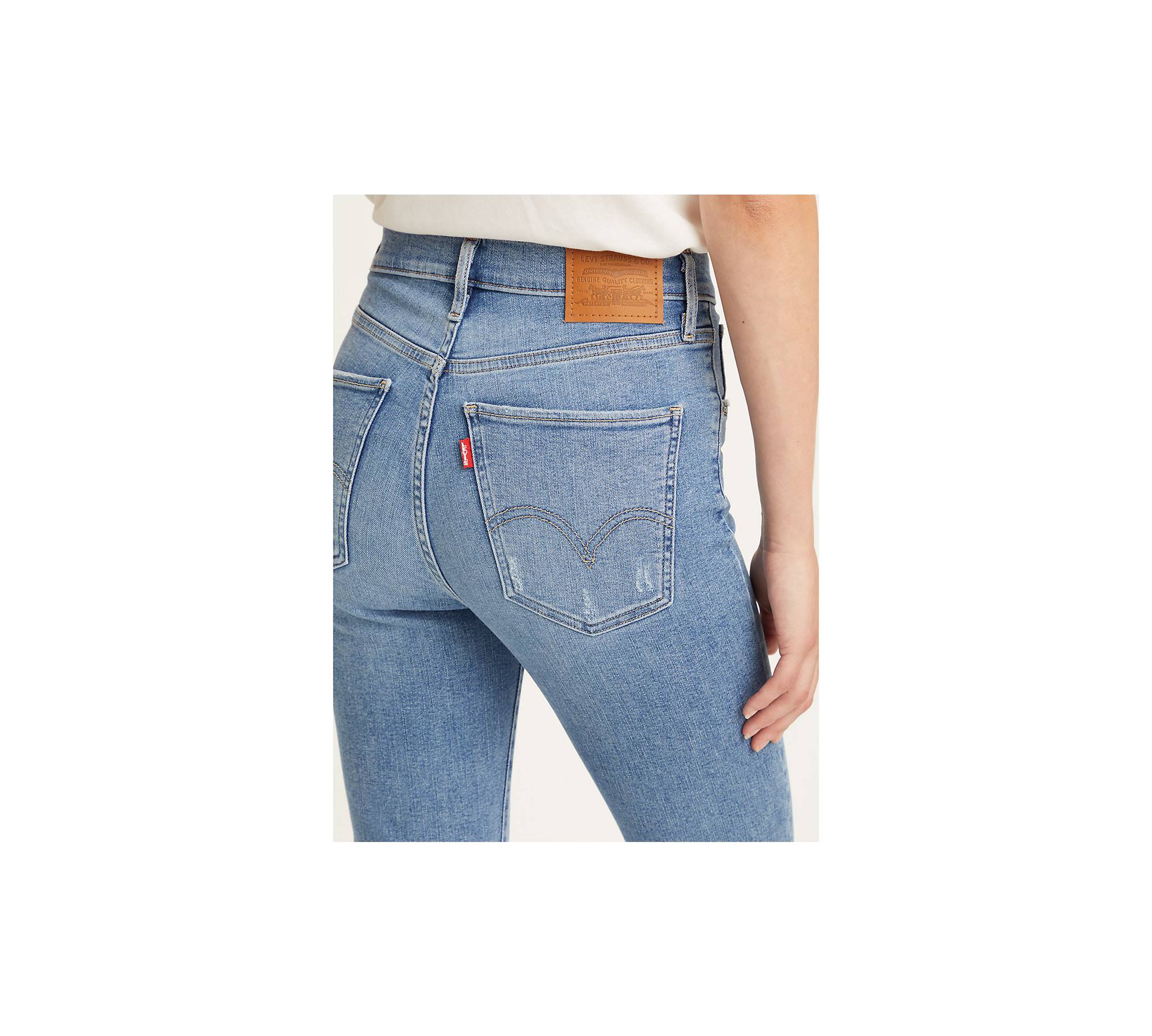 Mile High Super Skinny Jeans - Blue | Levi's® GR