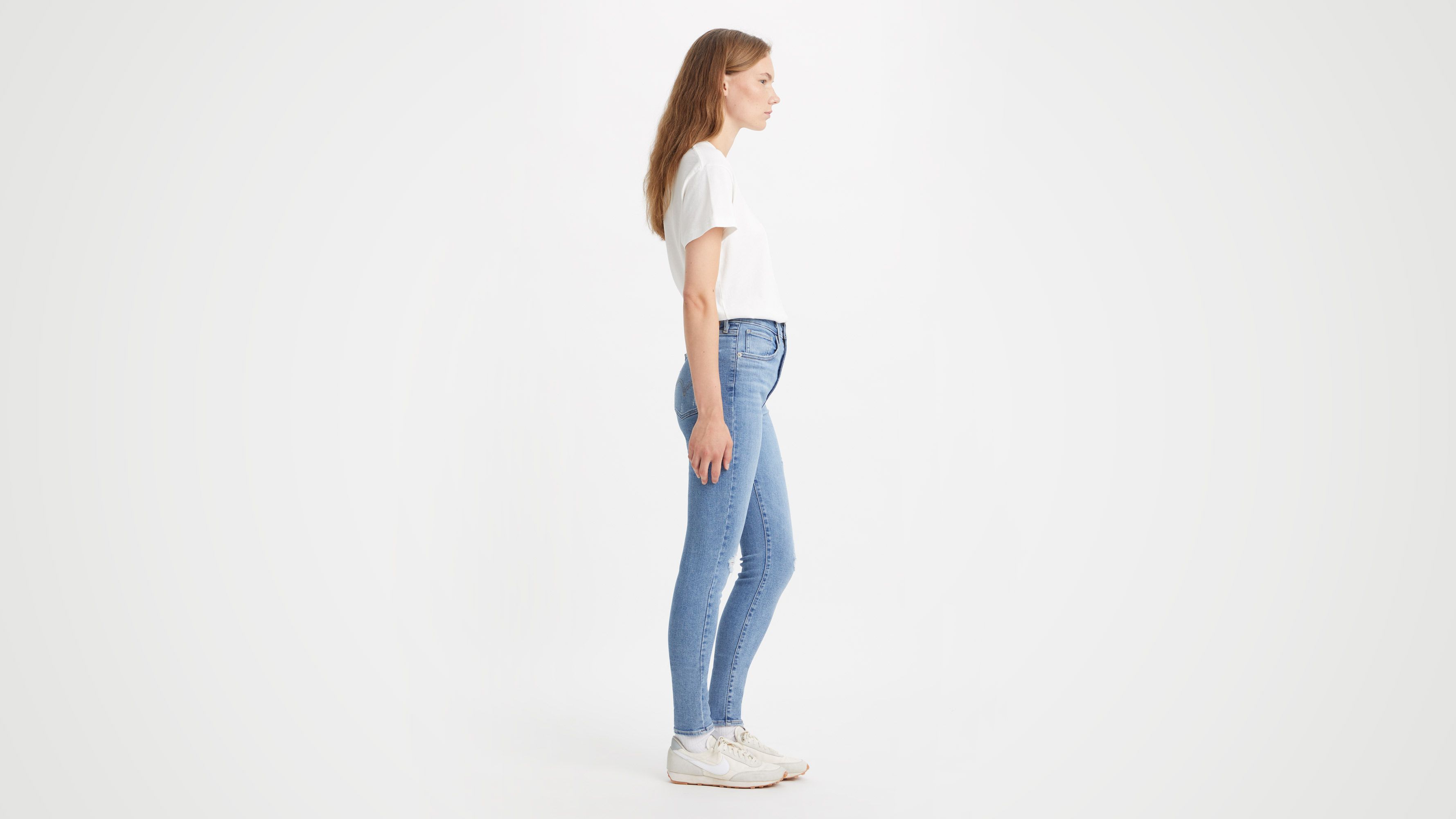 Levi's mile high store skinny unbasic blue