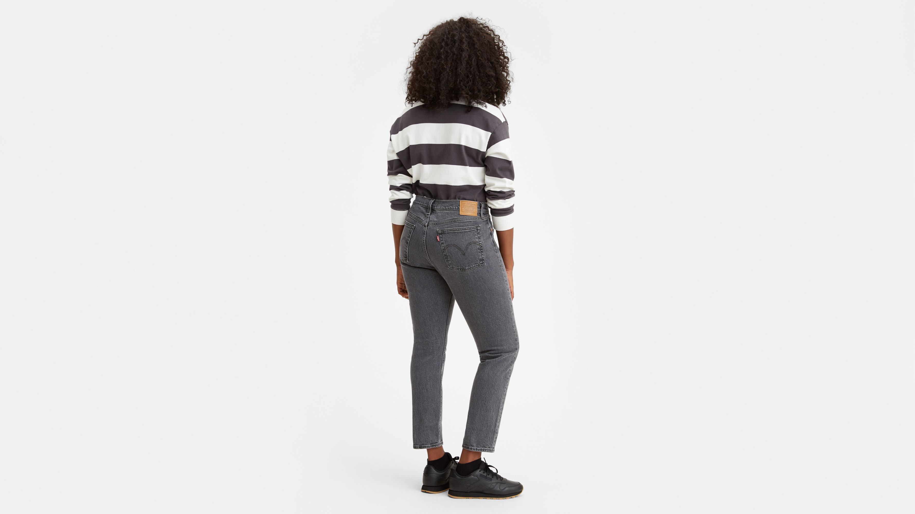 Wedgie Fit Ankle Women's Jeans - Grey | Levi's® US
