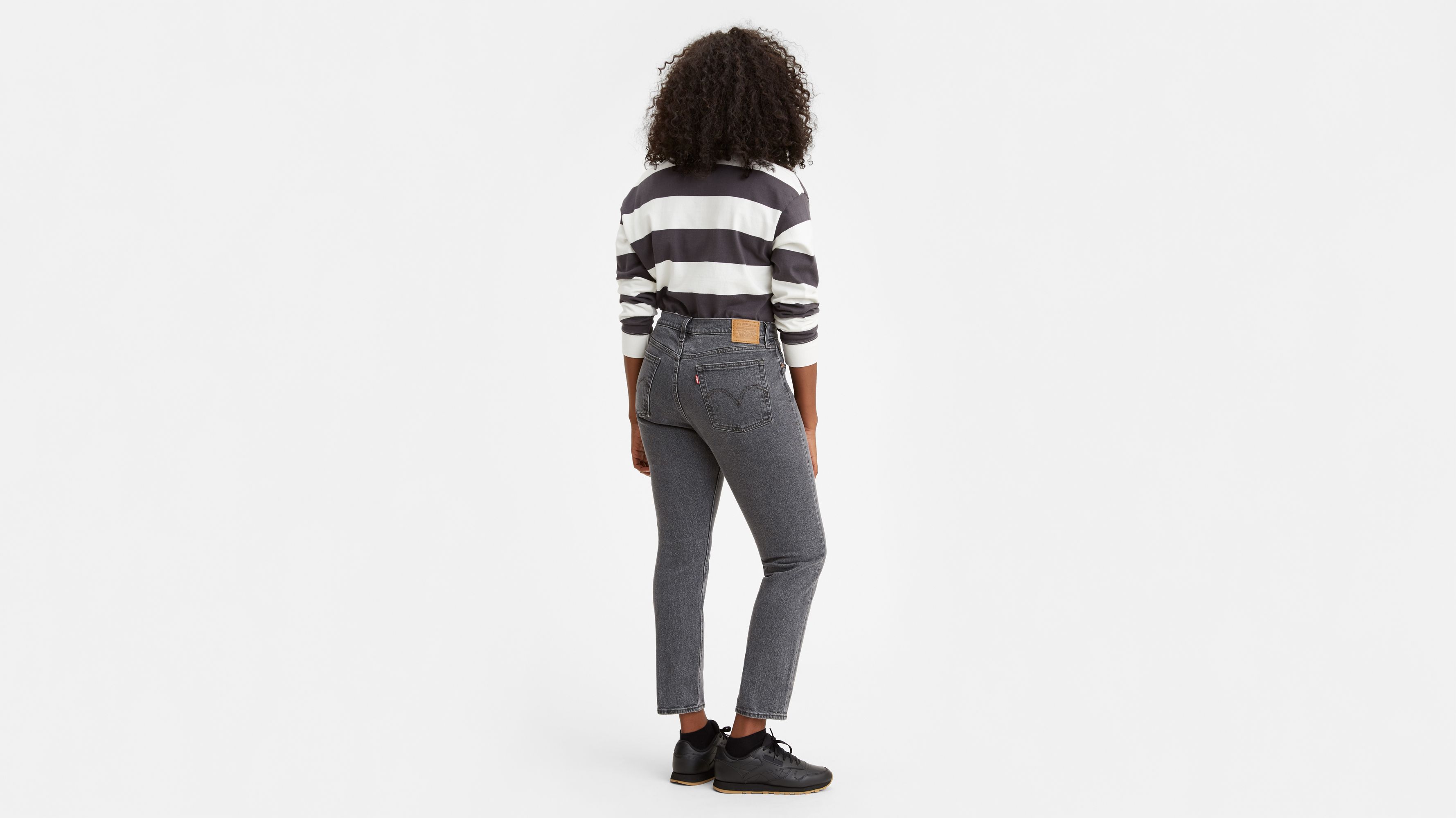 levis wedgie grey