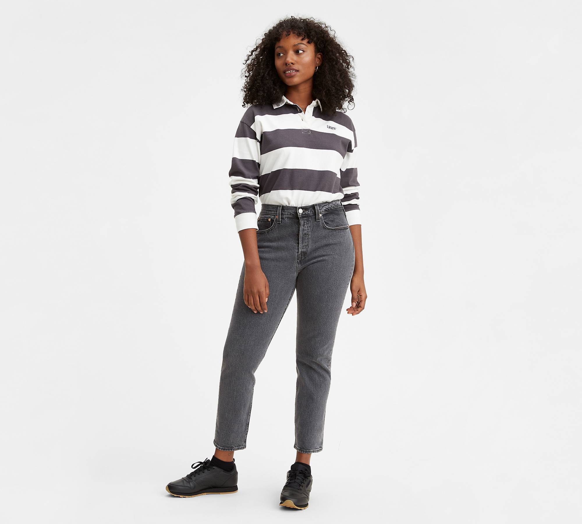 Wedgie Fit Women's Jeans - Grey | Levi's® CA