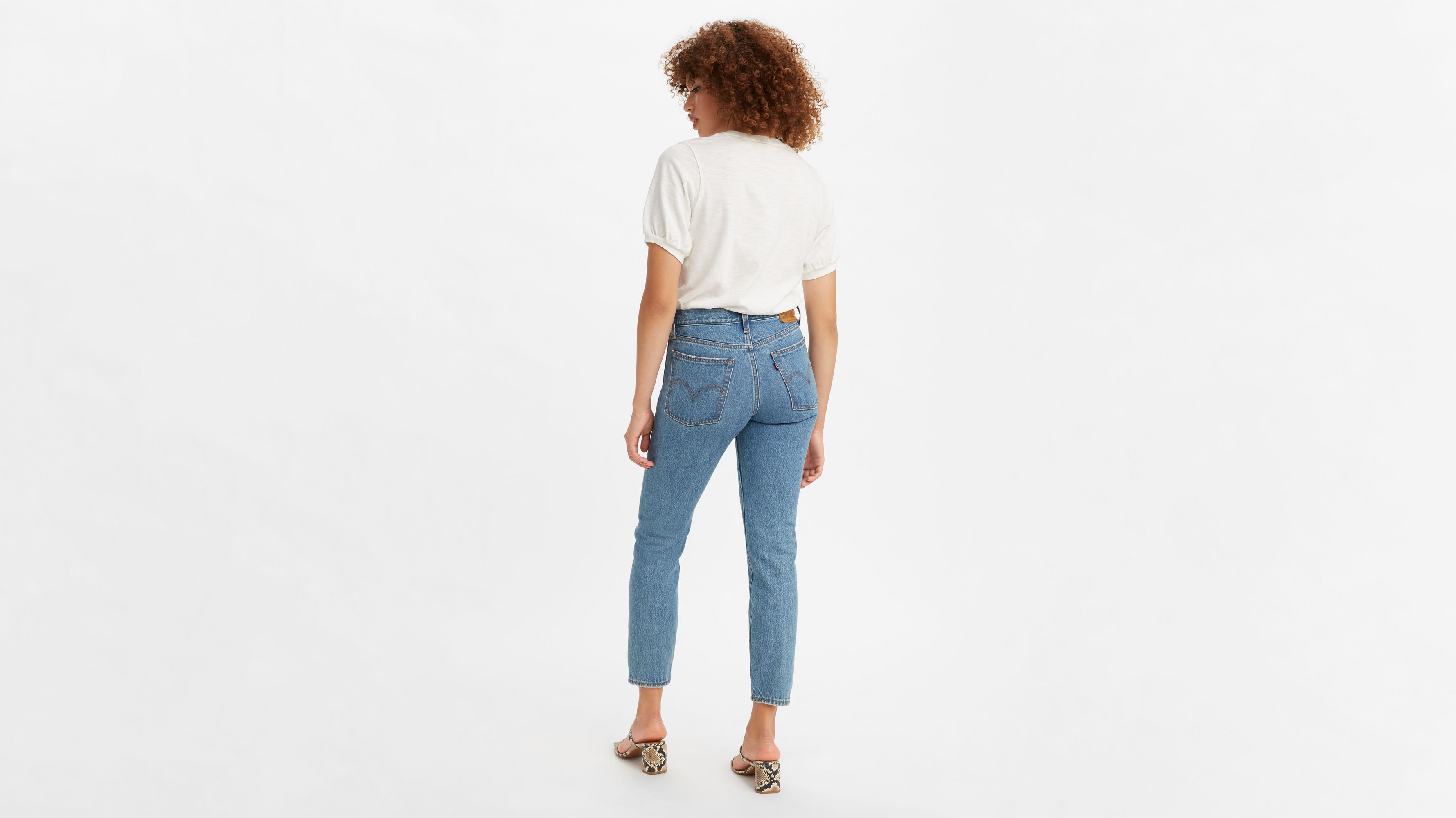 Wedgie Icon Fit Ankle Women's Jeans - Light Wash | Levi's® US