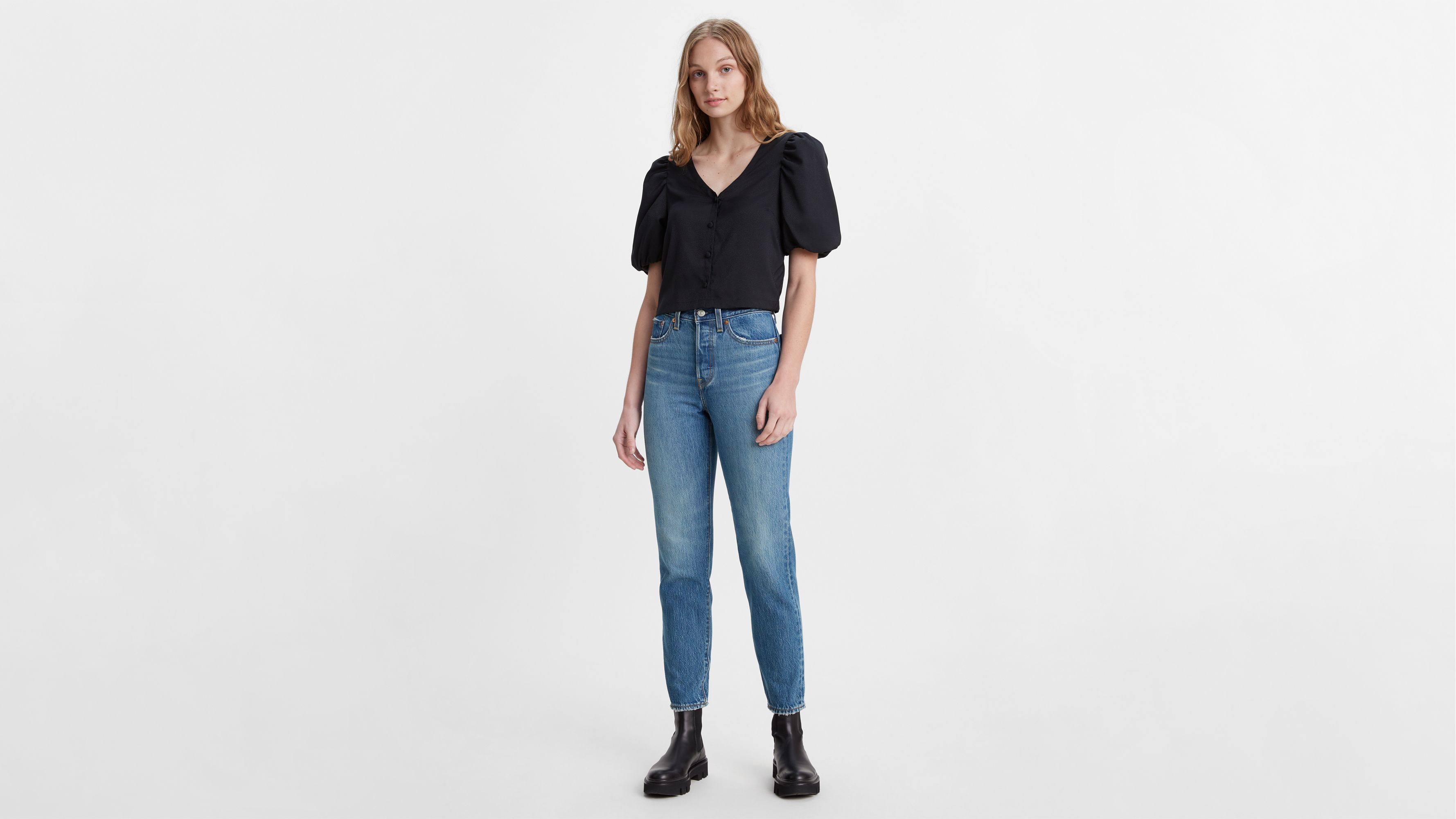 Wedgie Fit Ankle Women's Jeans - Medium Wash | Levi's® CA