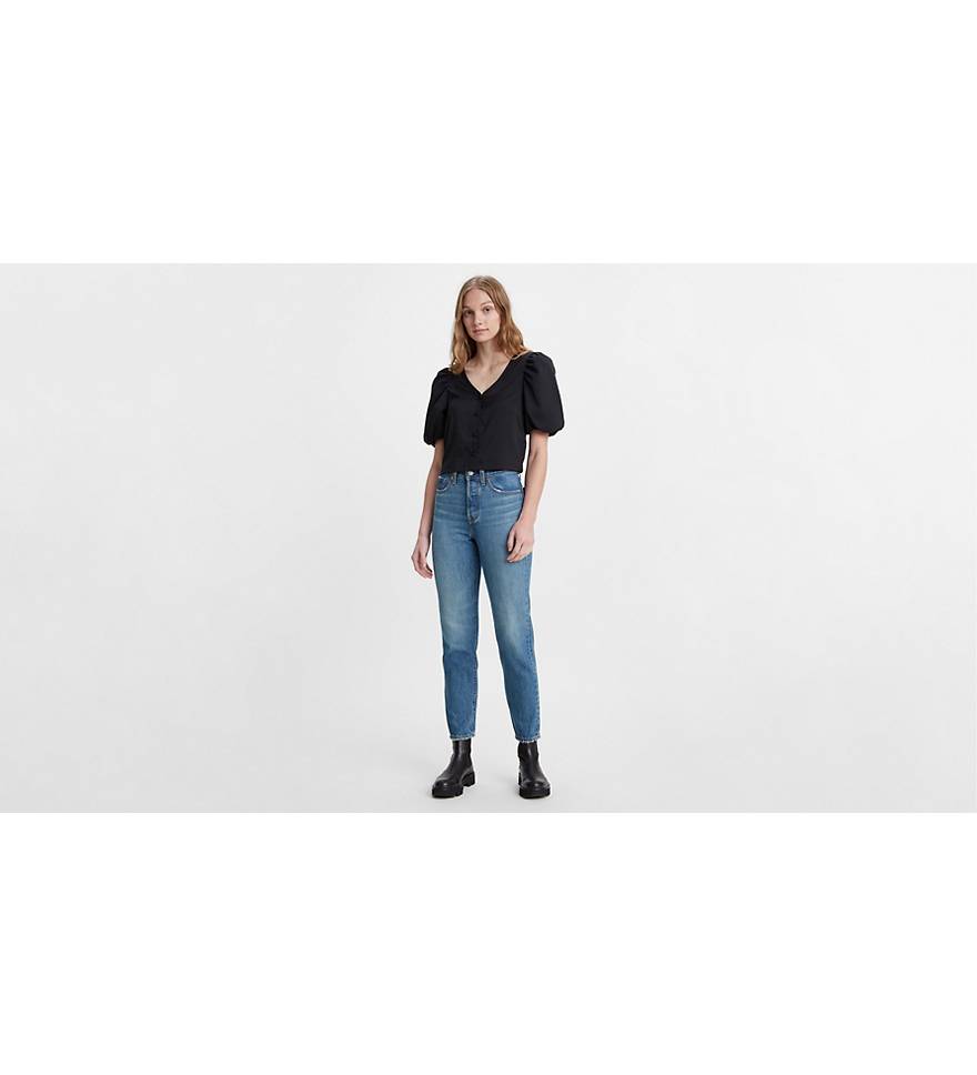 Wedgie Fit Ankle Women's Jeans - Medium Wash | Levi's® CA