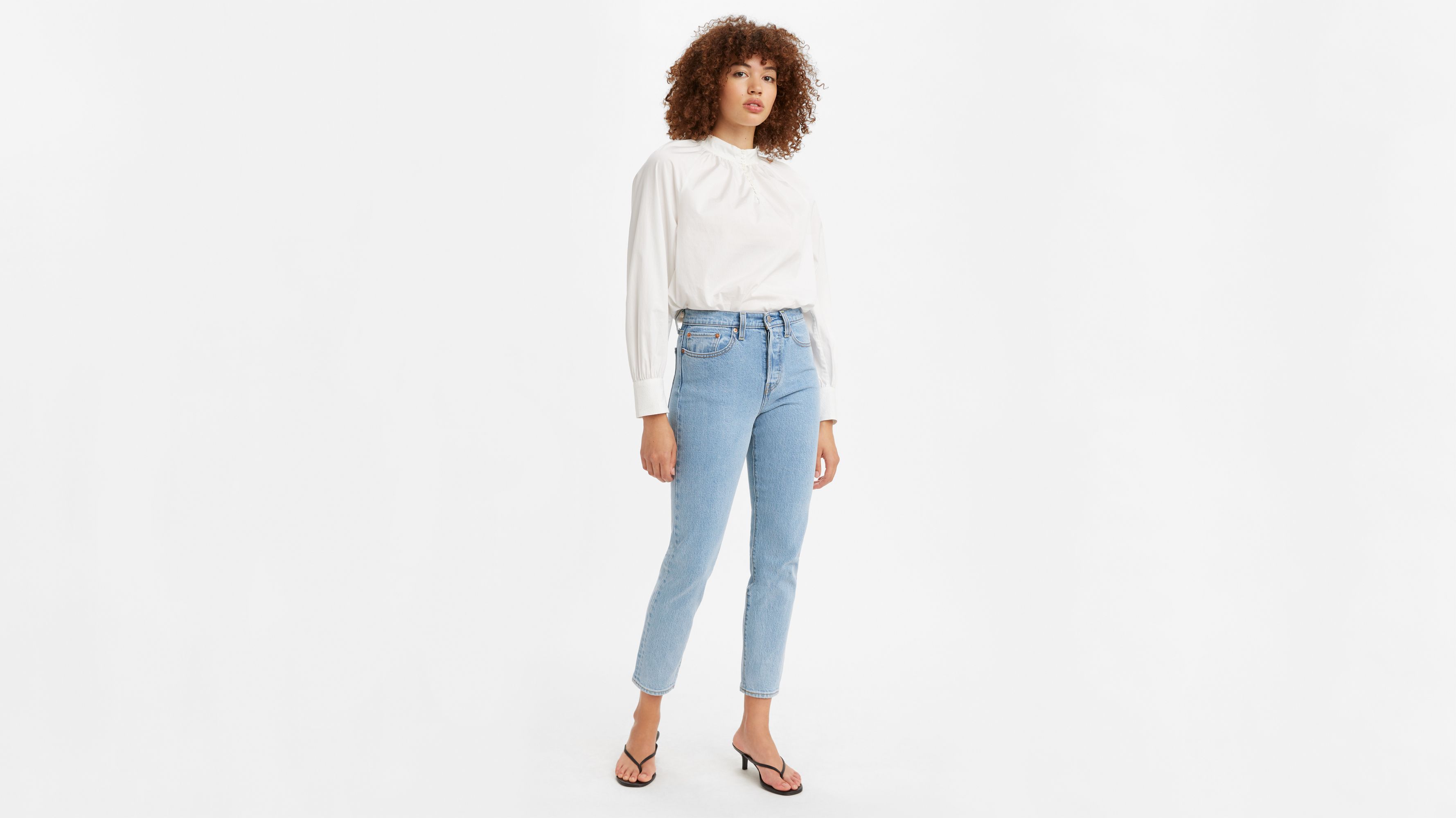 high waisted levis wedgie jeans