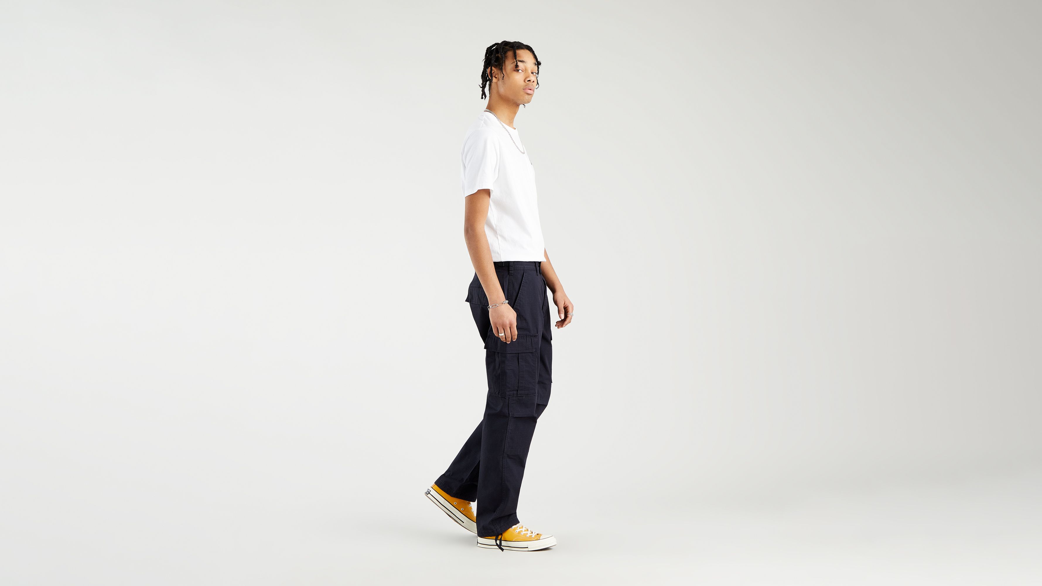 levis black cargo pants