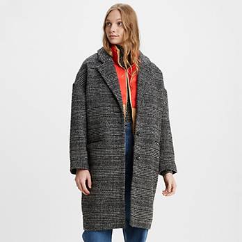 Wool Cocoon Coat 1