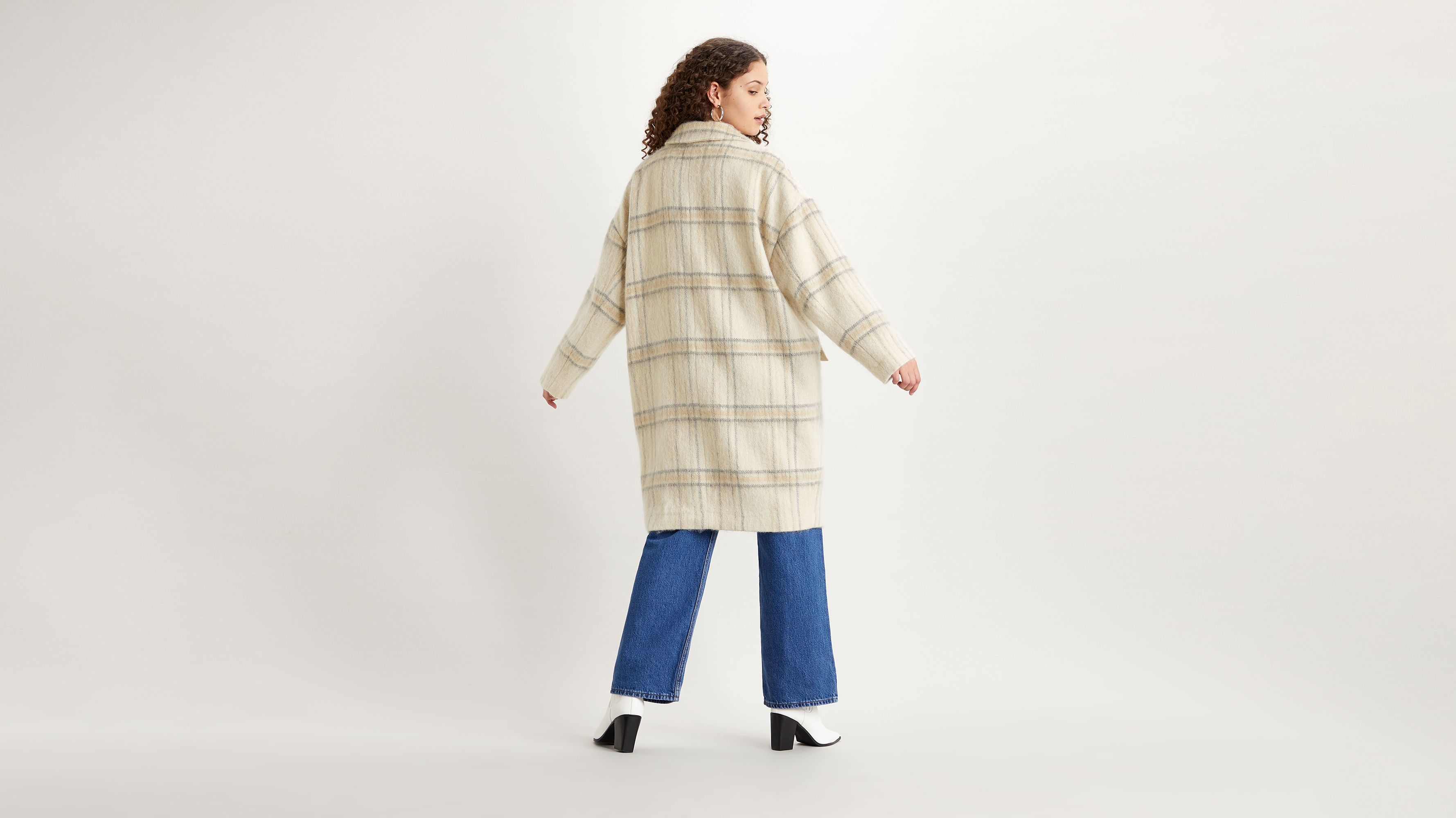 Wool Cocoon Coat - Neutral | Levi's® IT