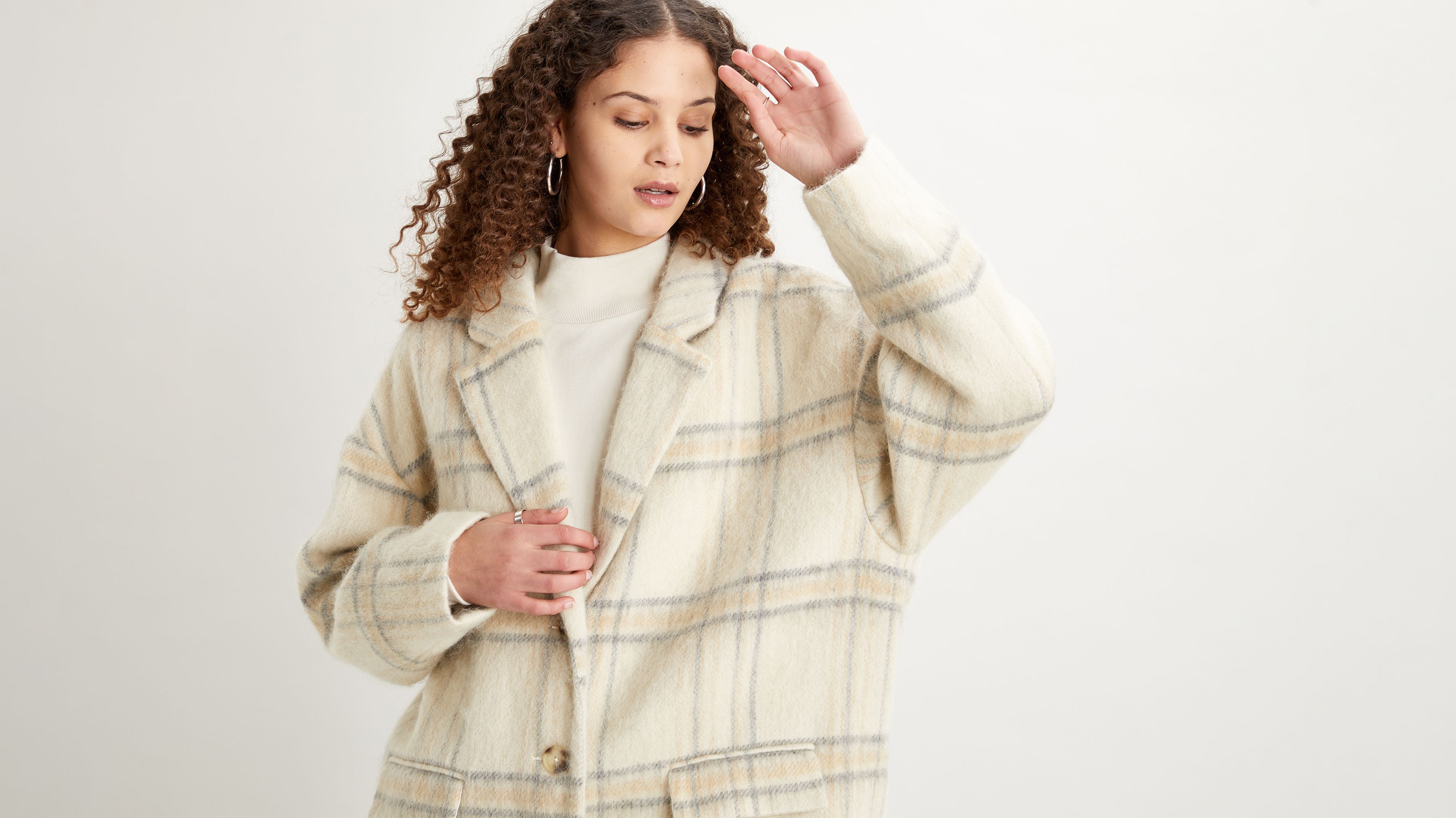 Manteau en laine Cocoon 3