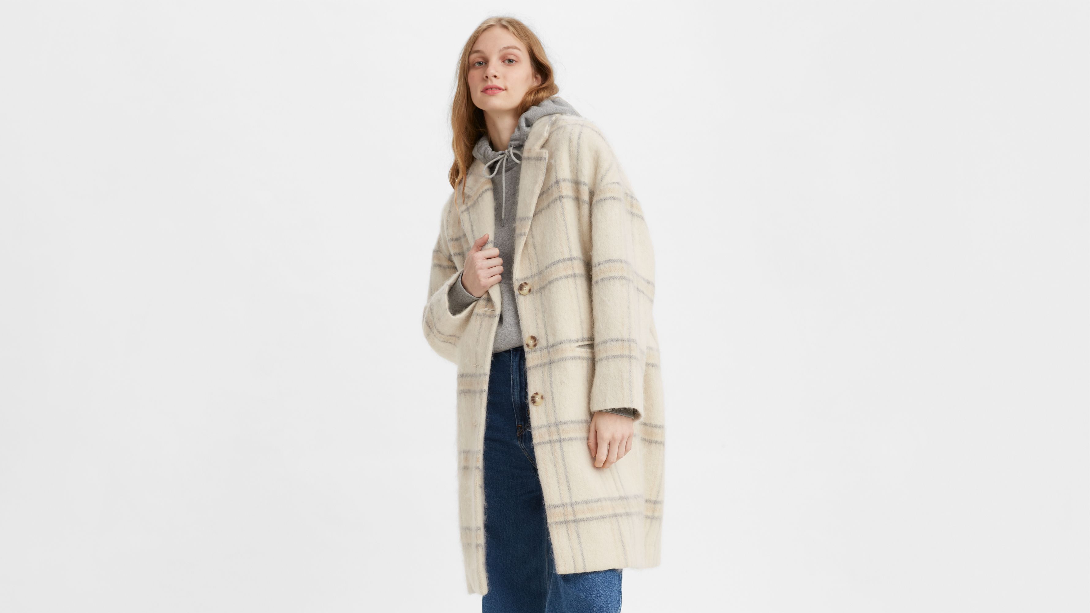 Wool Cocoon Coat