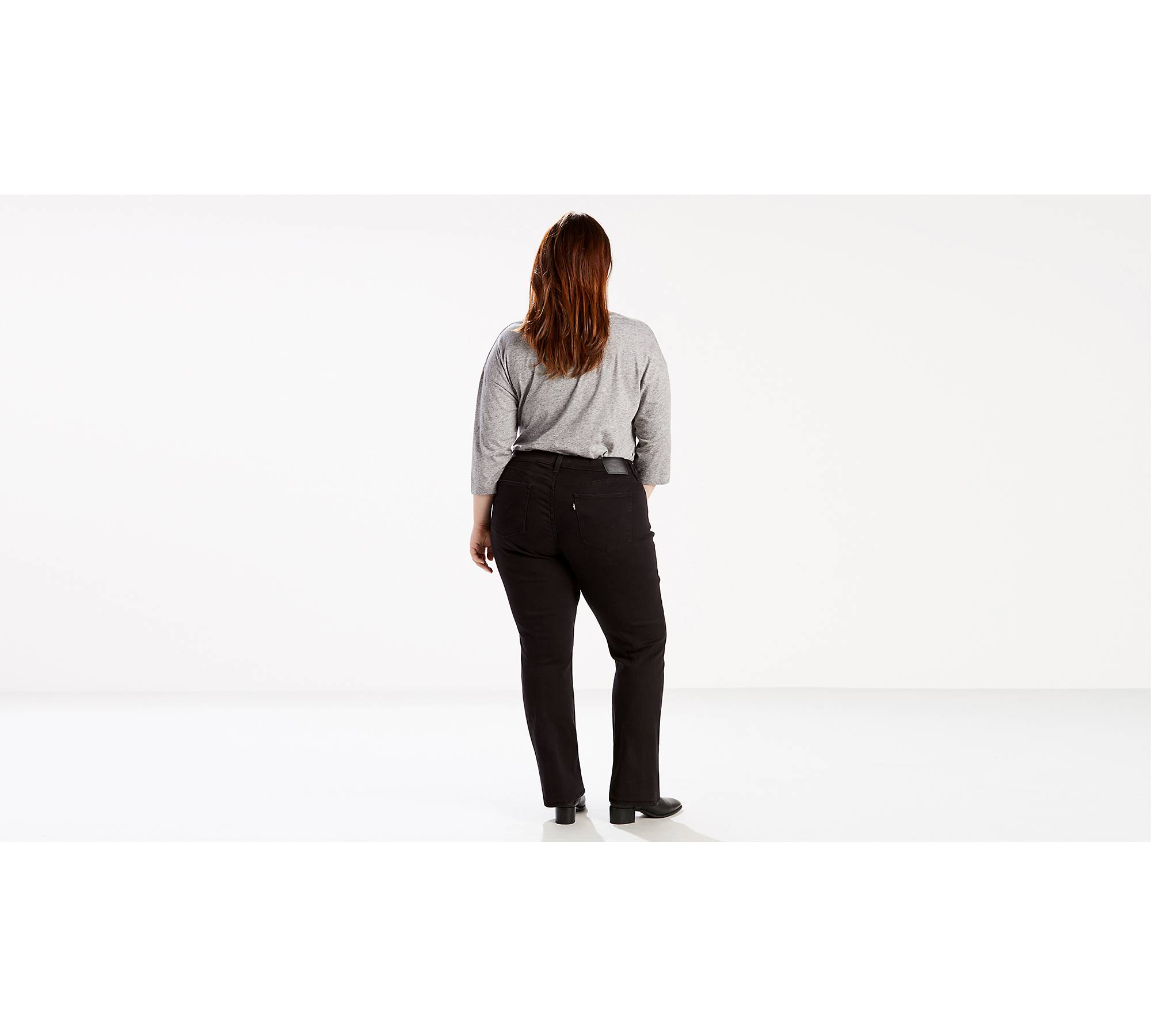 Classic Straight Women's Jeans (plus Size) - Black | Levi's® US
