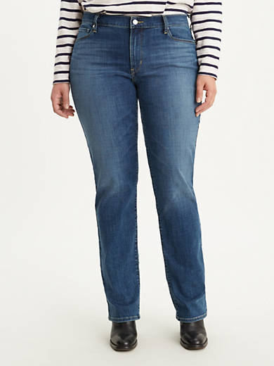 414 Classic Straight Women's Jeans (Plus Size)