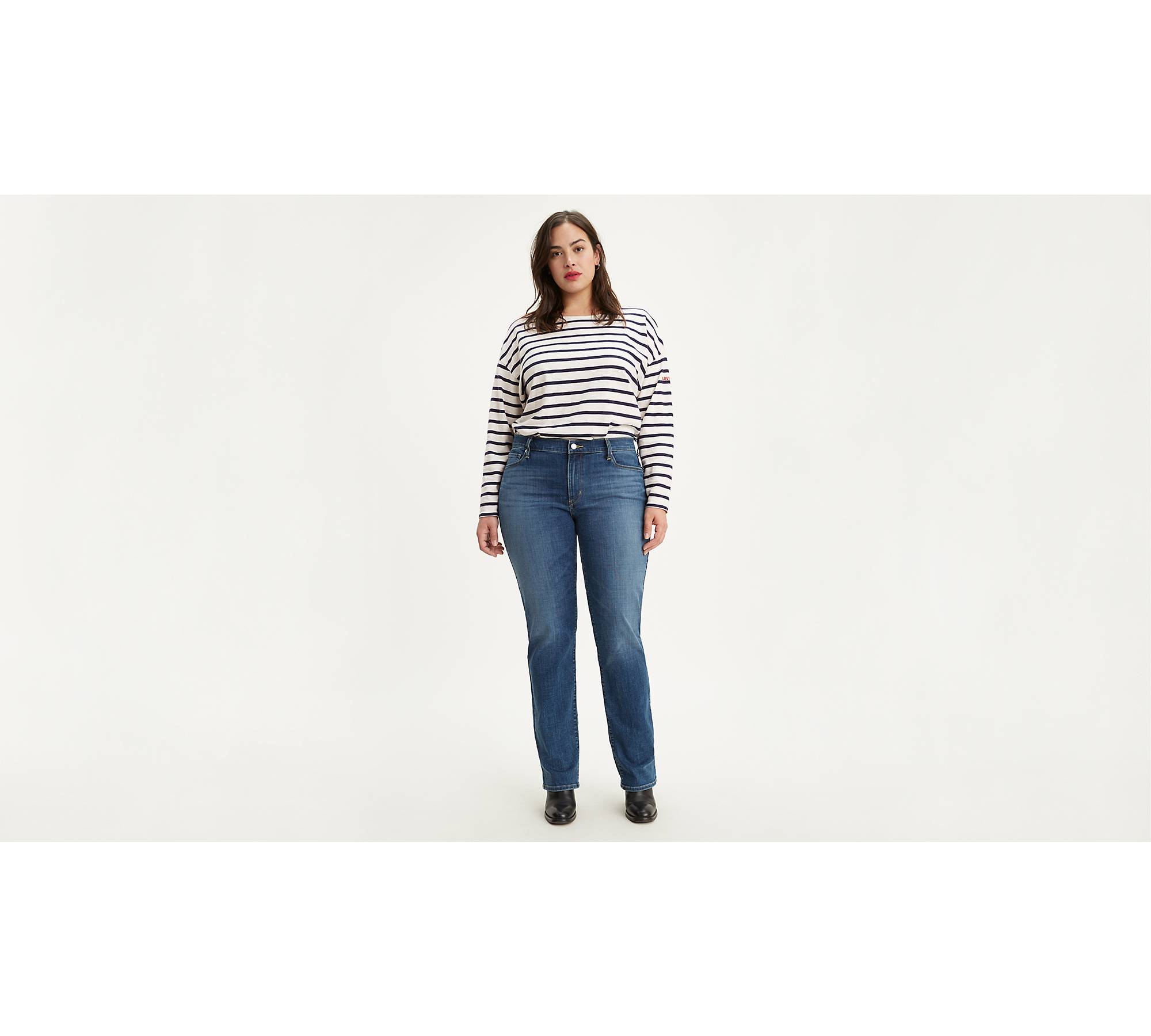Levi's Plus Size Mid Rise Classic Bootcut Jeans