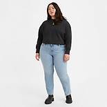 414 Classic Straight Women's Jeans (Plus Size) 1