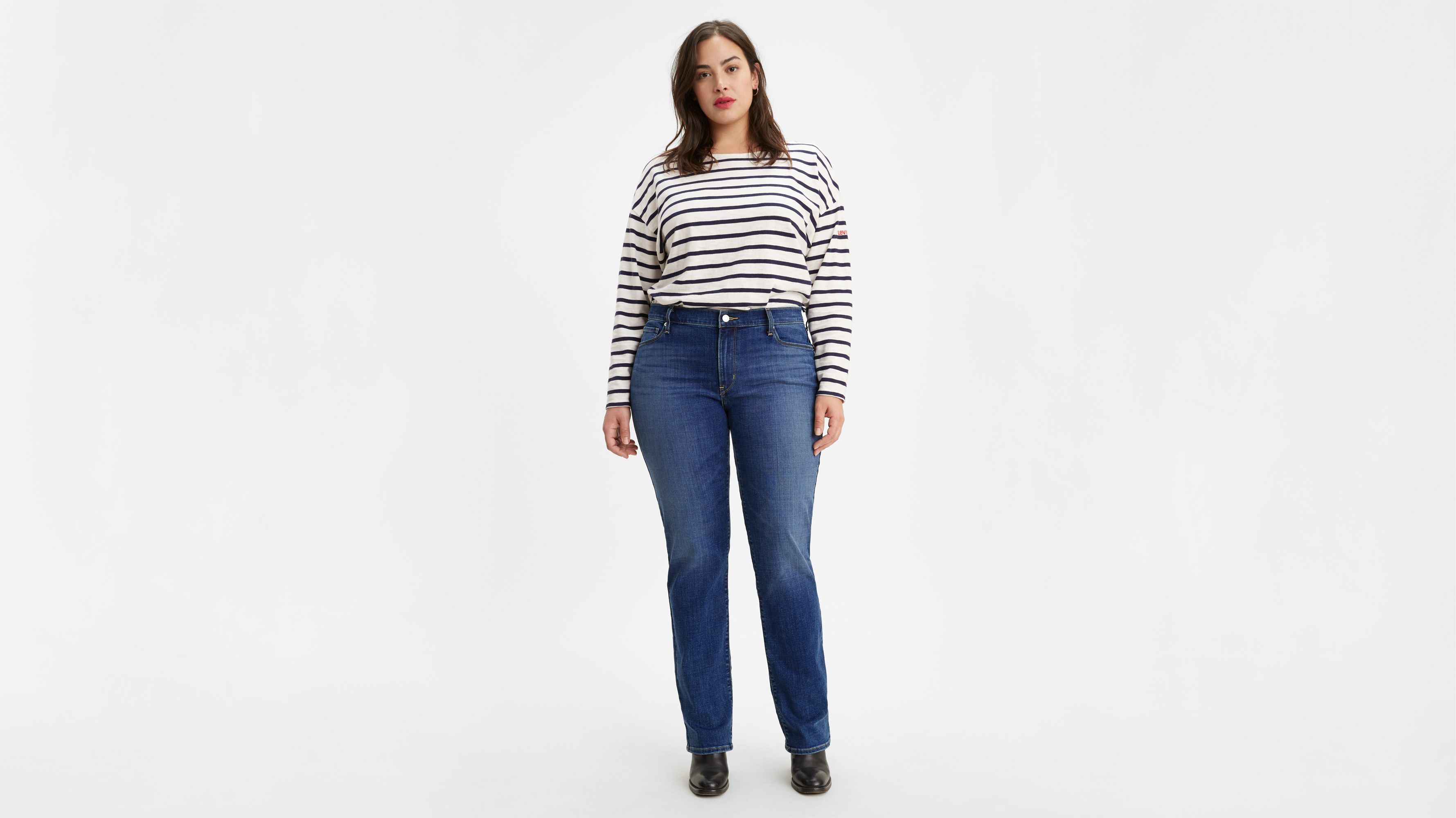 levi's women's 414 relaxed straight jeans