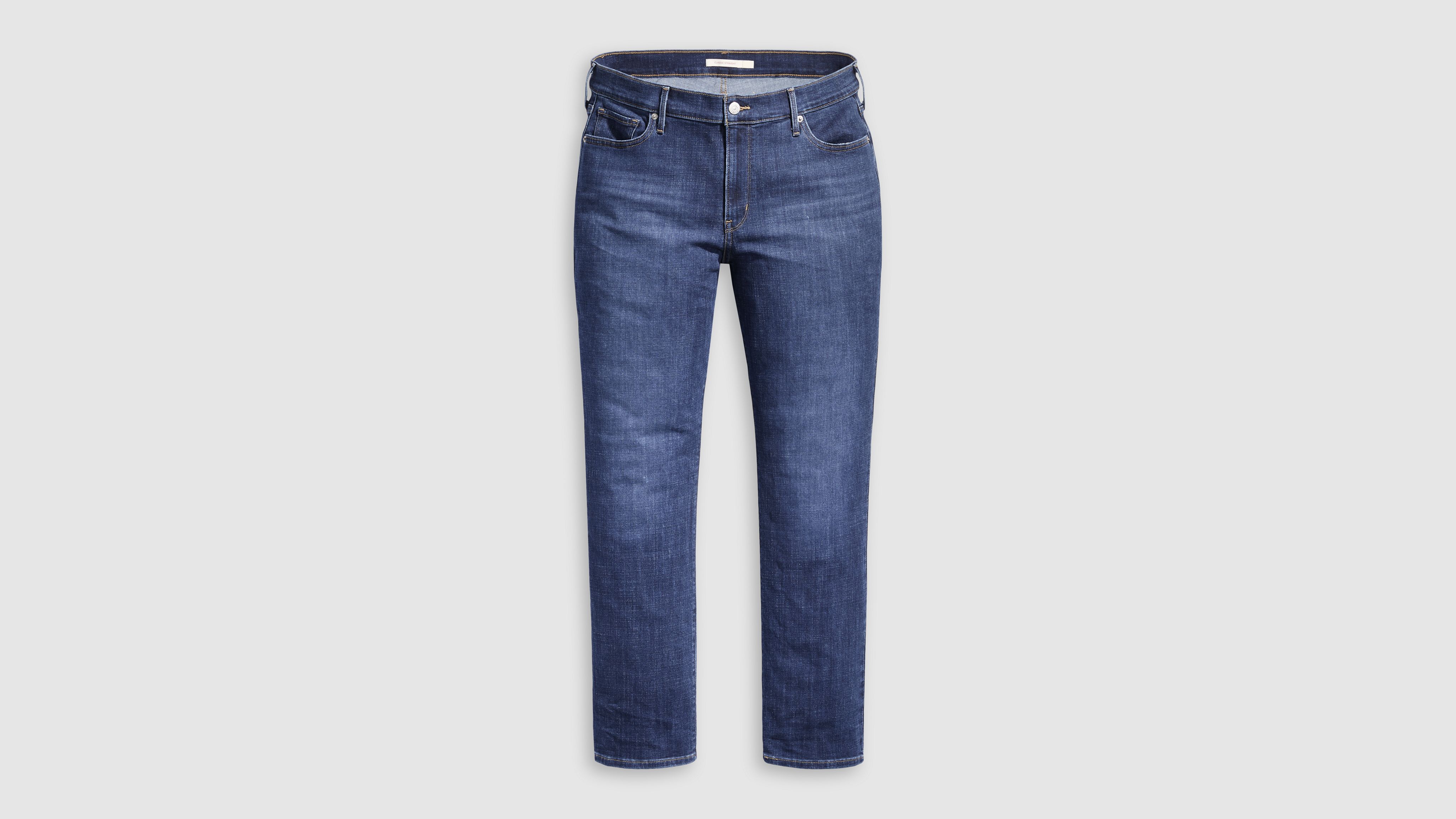 Levi's Classic Straight Women's Jeans (plus Size) 24m In Lapis Dark Horse