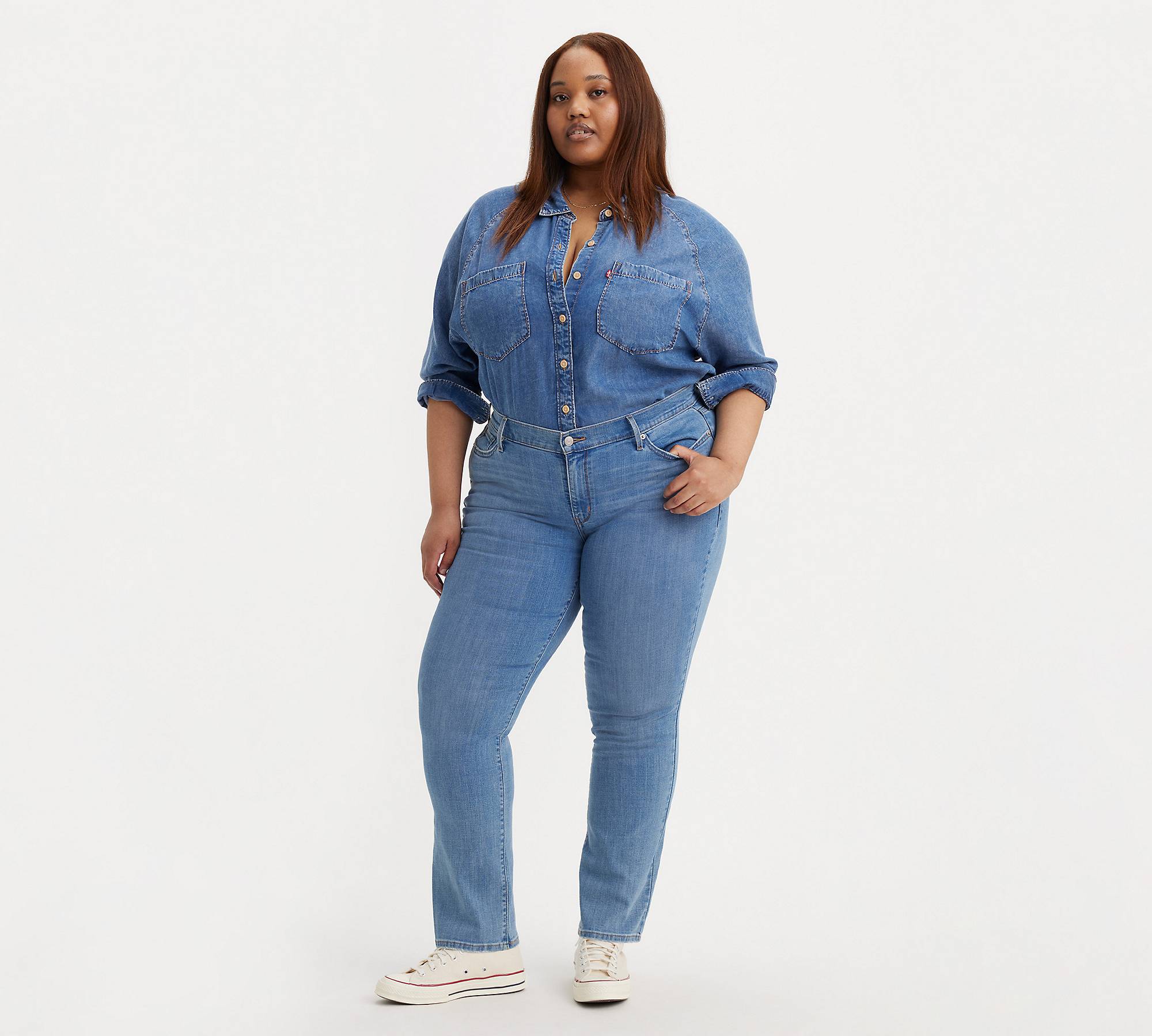Classic Straight Women's Jeans (plus Size) - Medium Wash | Levi's® US