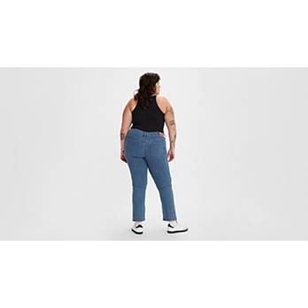 Classic Straight Women's Jeans (Plus Size) 3