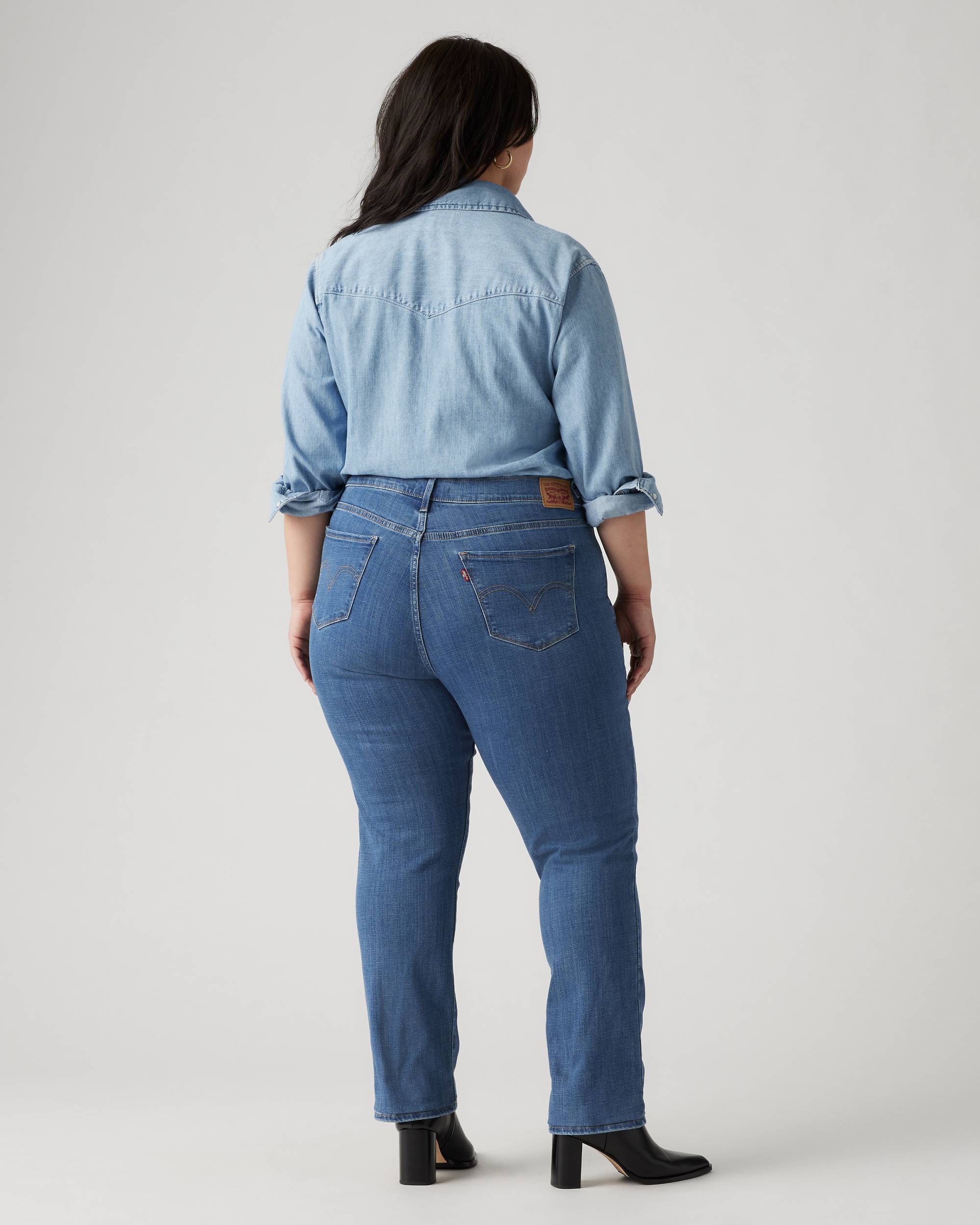 Classic Straight Women's Jeans (plus Size) - Medium Wash Classic Straight Women's Jeans (plus Size) - Medium Wash