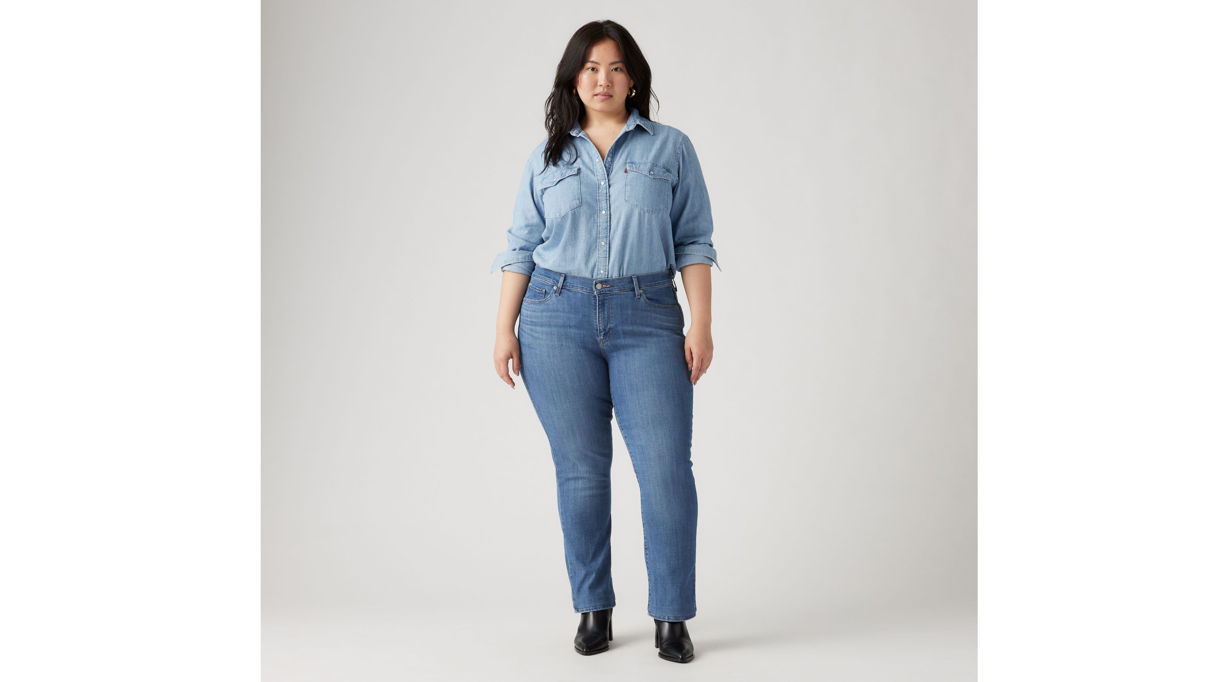 Levi's® Plus Size Classic Straight Leg Jeans