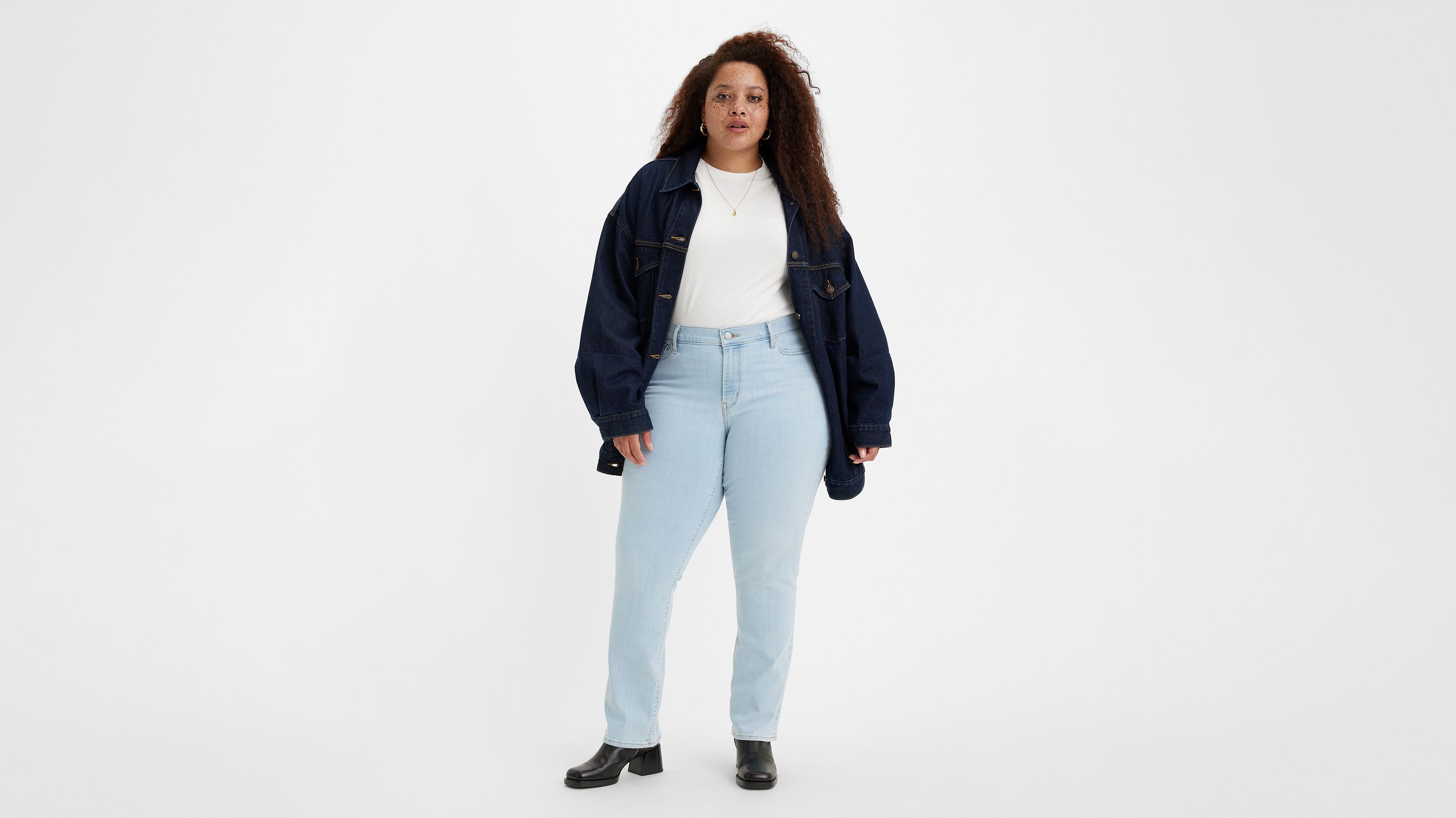 Classic Straight Women's Jeans (plus Size) - Light Wash | Levi's® US