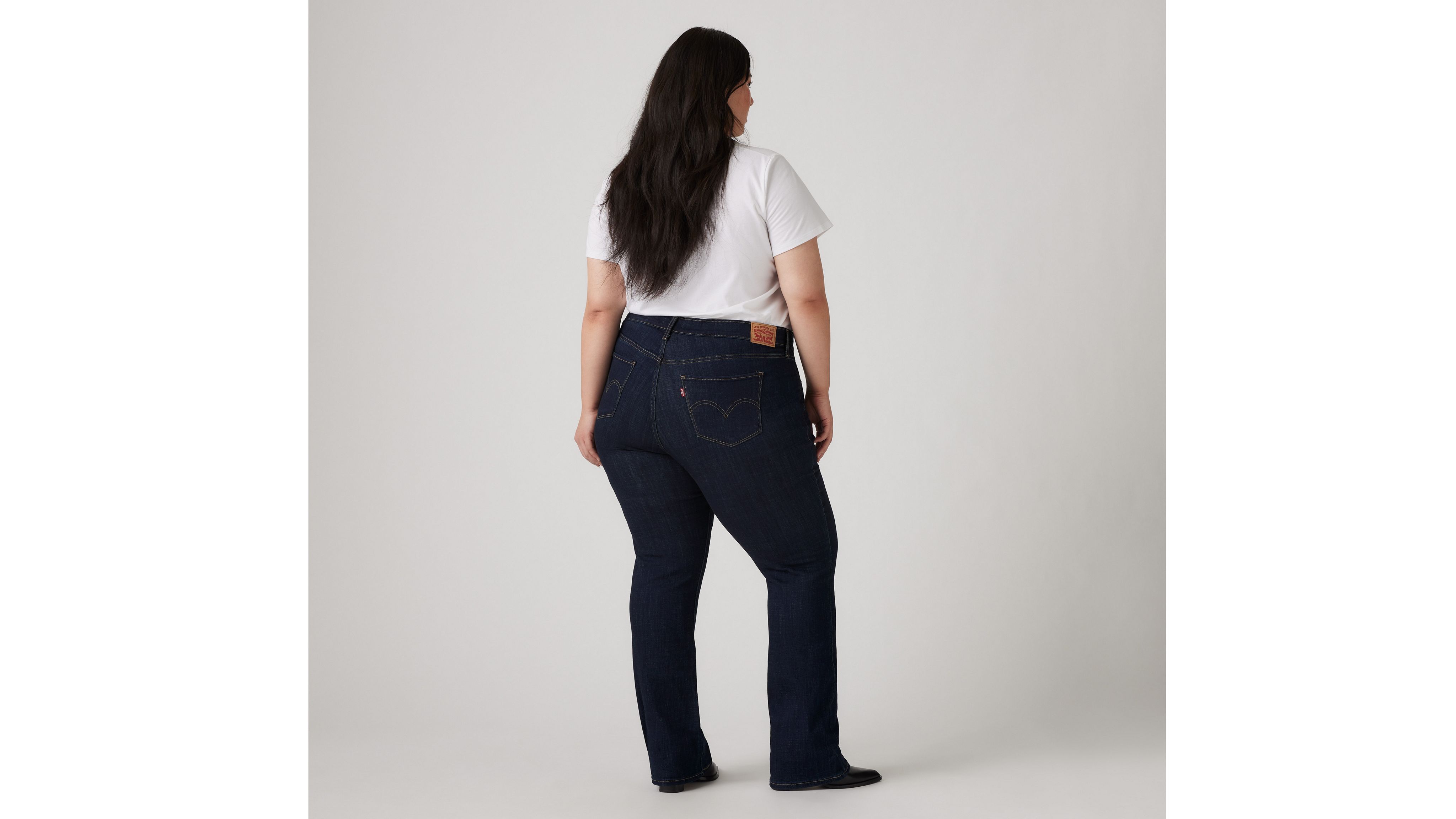 Classic Bootcut Women's Jeans (Plus Size