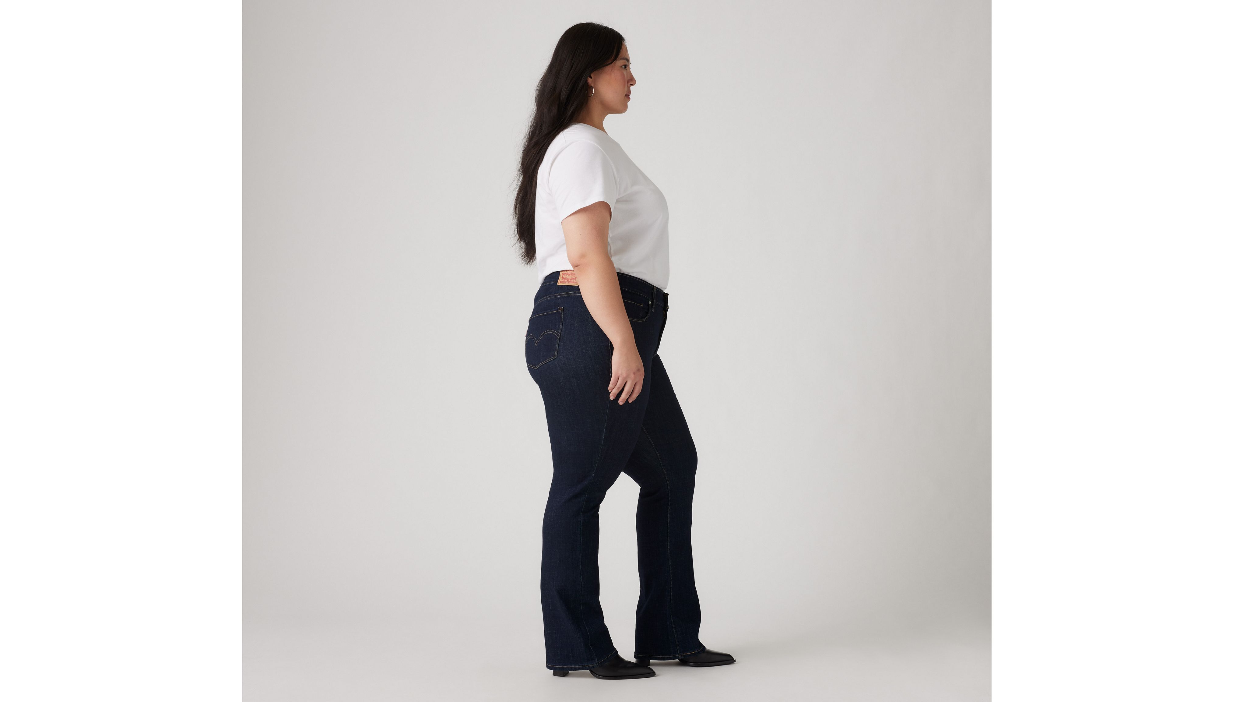 Classic Bootcut Women's Jeans (Plus Size