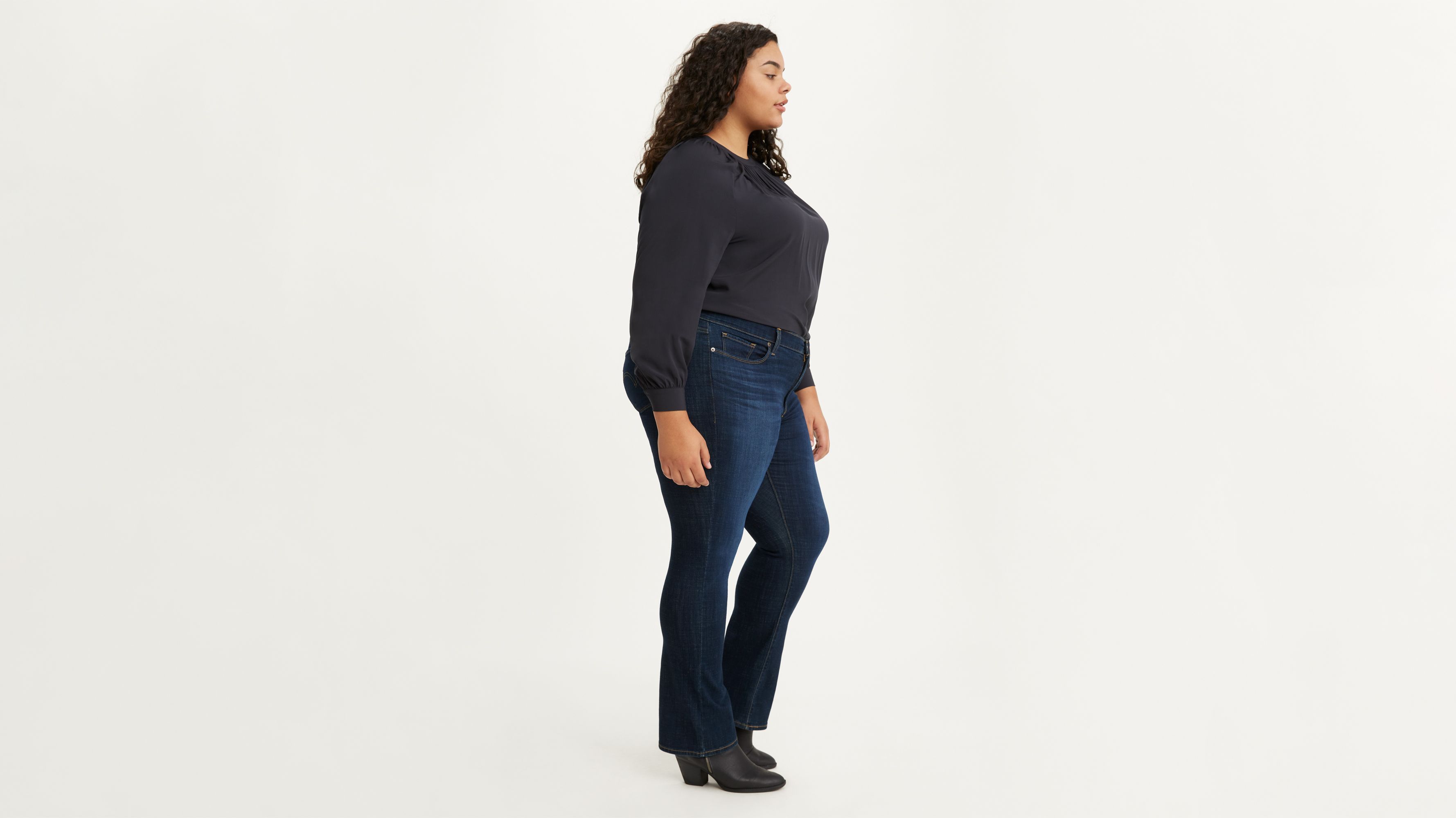 plus size jeans bootcut