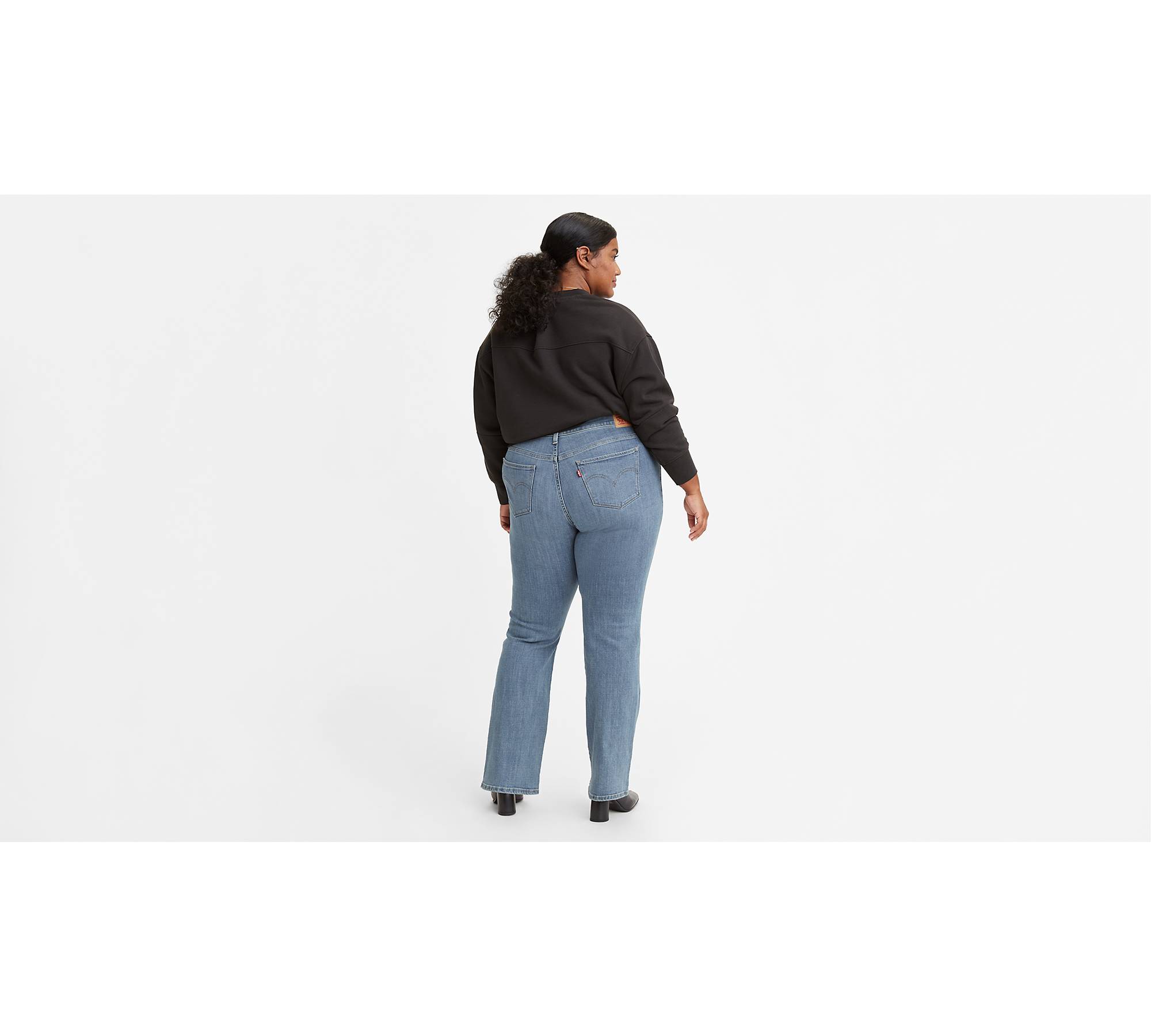 Classic Bootcut Women's Jeans (plus Size) - Dark Wash