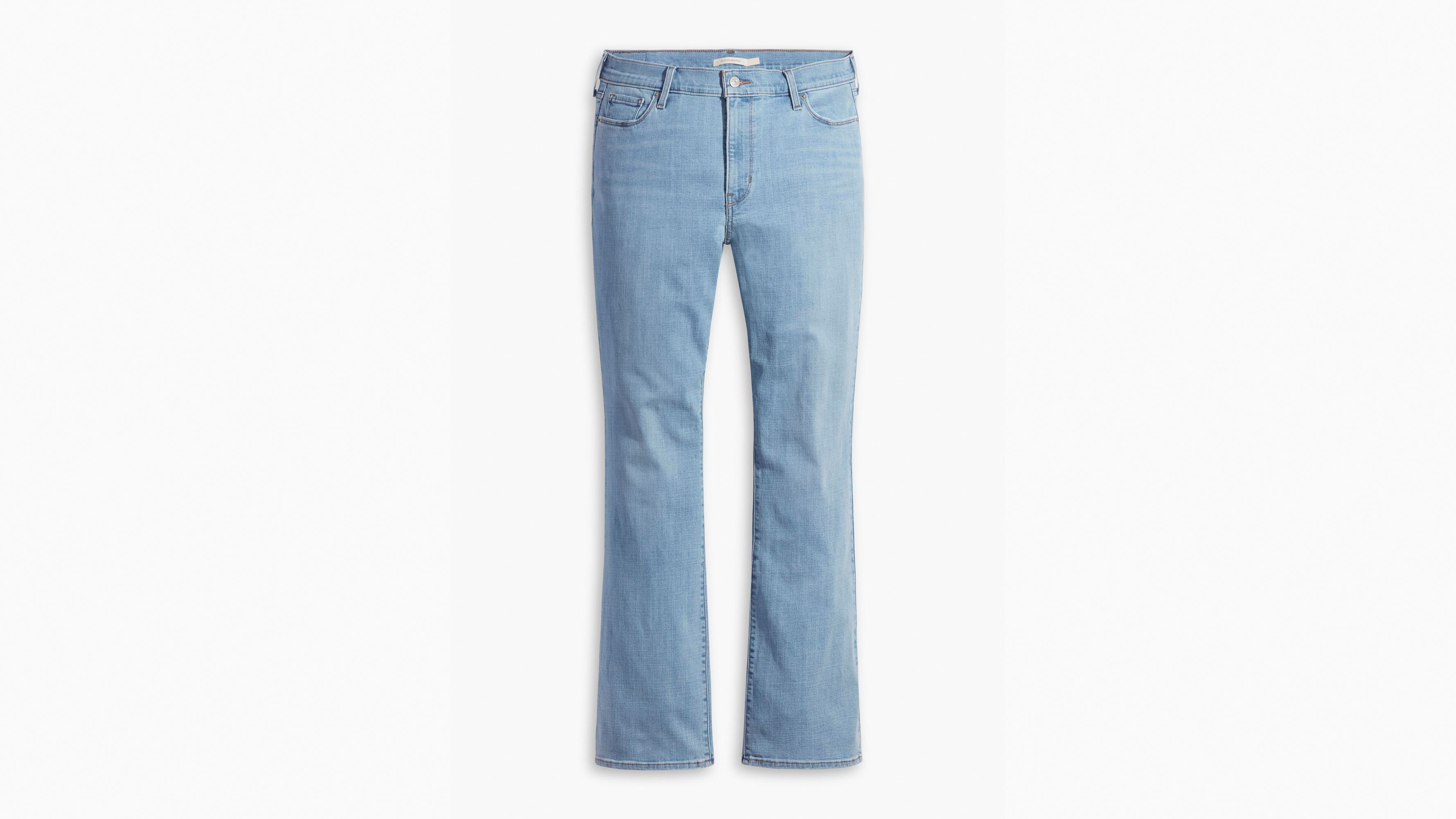 Classic Bootcut Women's Jeans (plus Size) - Light Wash