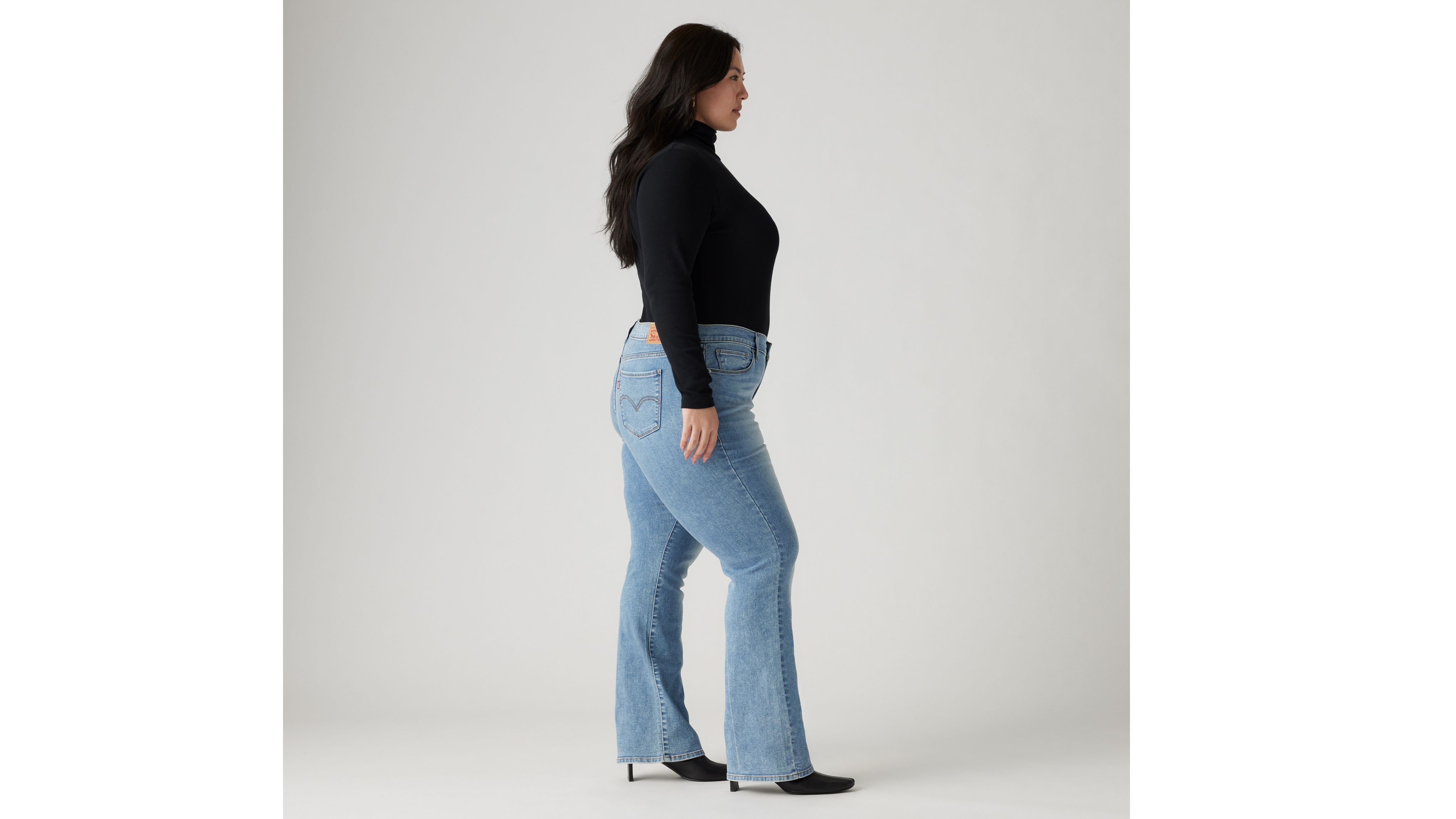 Classic Bootcut Women's Jeans (Plus Size) 2