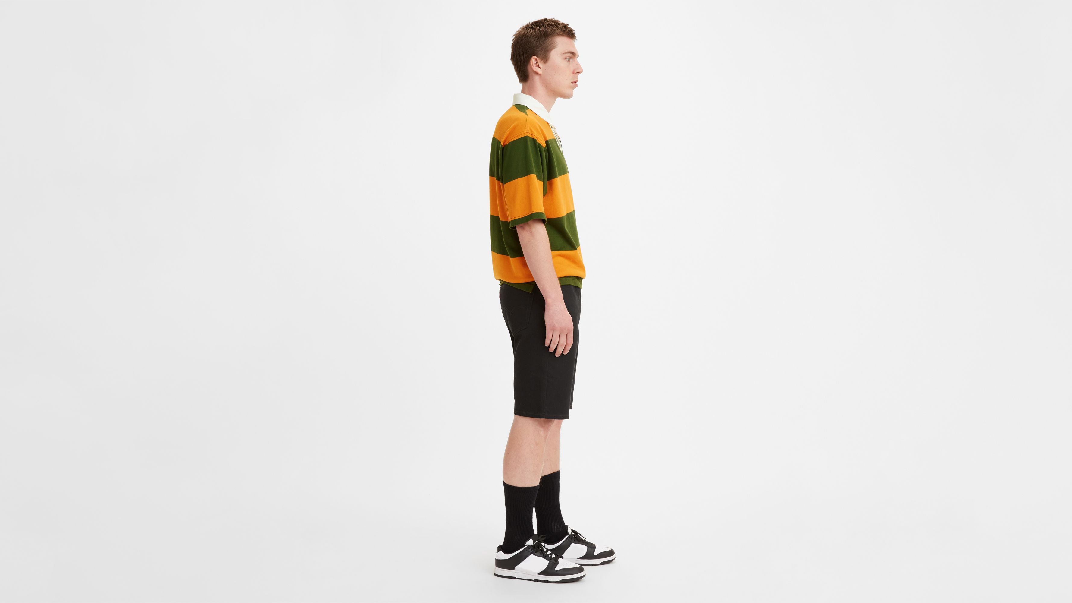 LEVI’S / 541 ATHLETIC TAPER SHORTS BLACK W32,W34,W44 Levis 541 Athletic Taper Shorts Men 44 (actual 47x11) Black