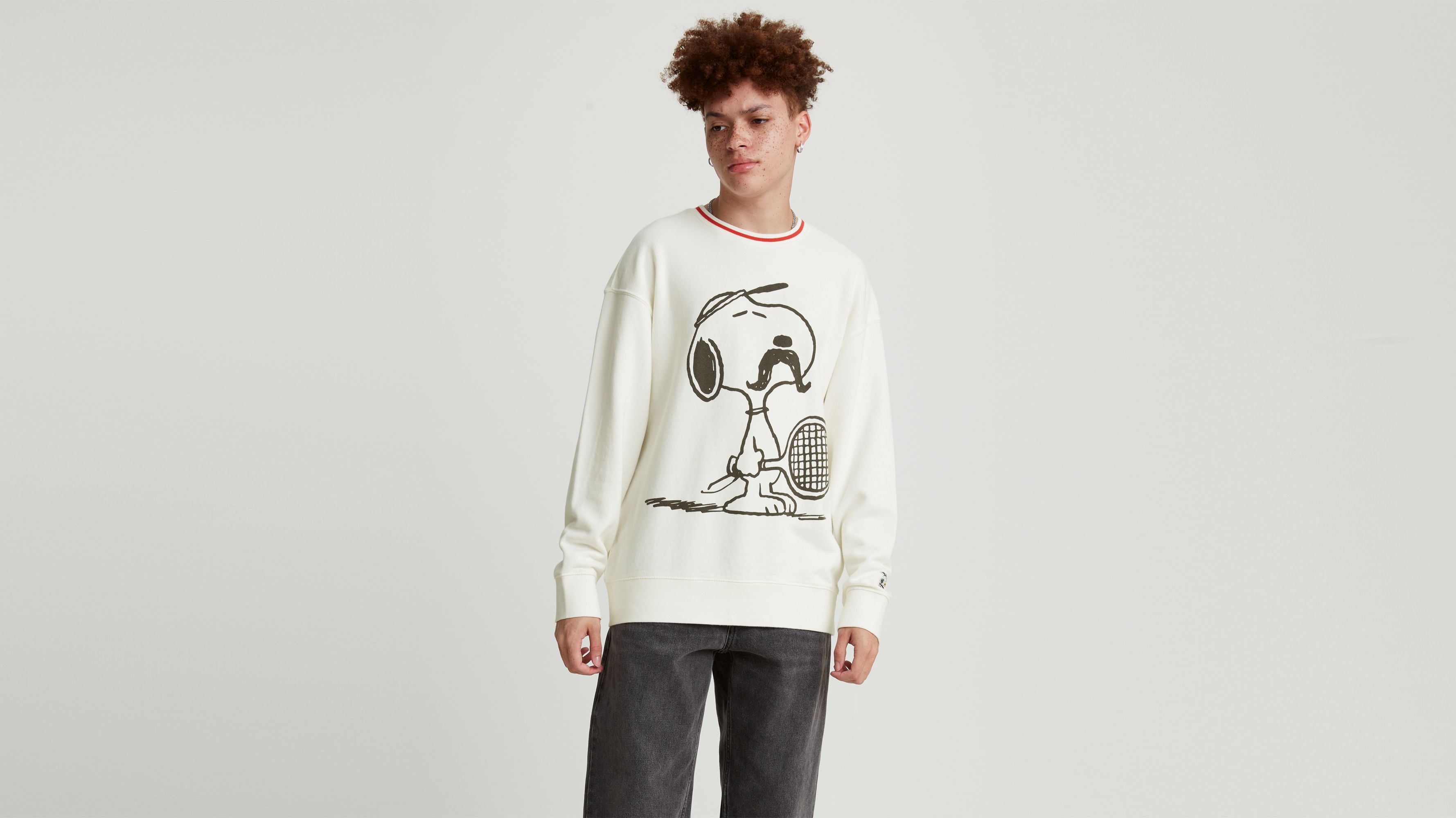 Levi's® X Peanuts Relaxed Crewneck Sweatshirt - Multi-color | Levi's® US