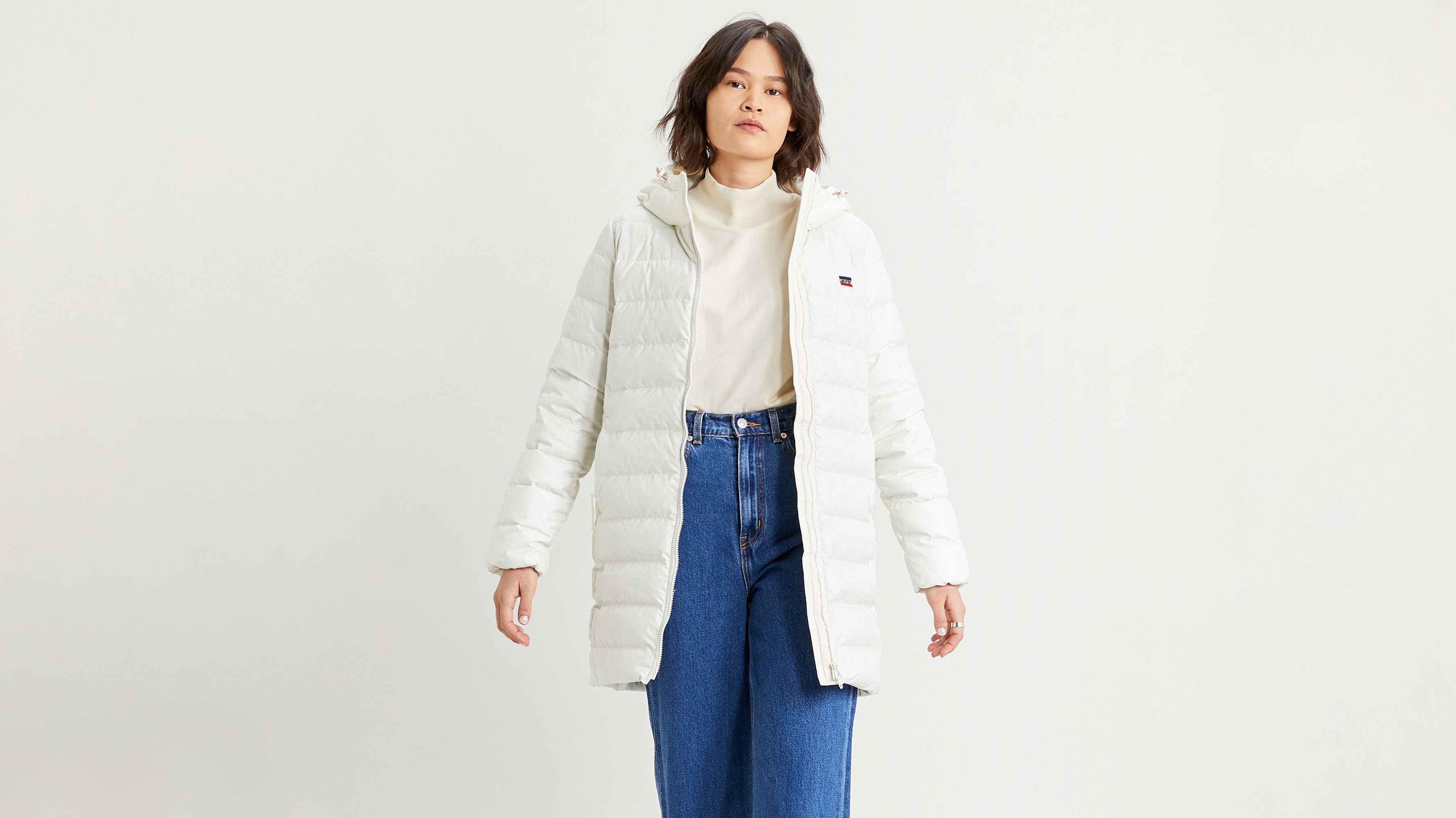 levi's down puffer coat